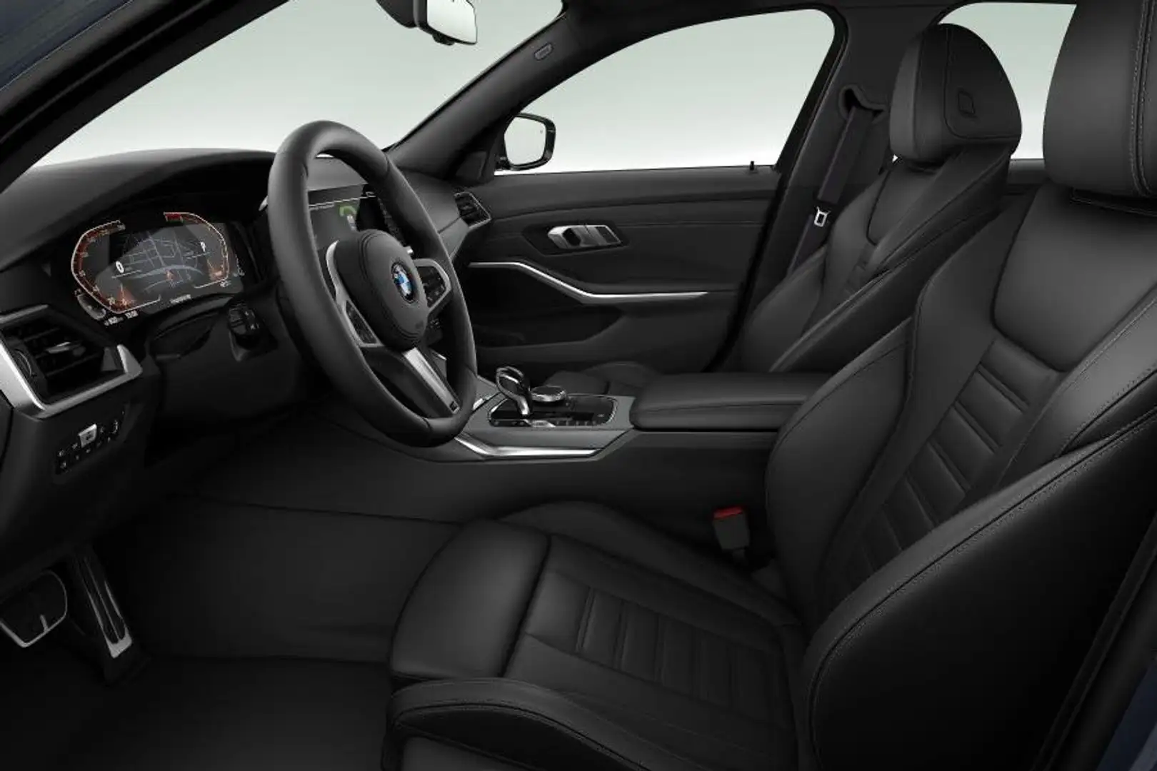 BMW 330 3 Serie Sedan 330i M-Sport High Executive Gris - 2