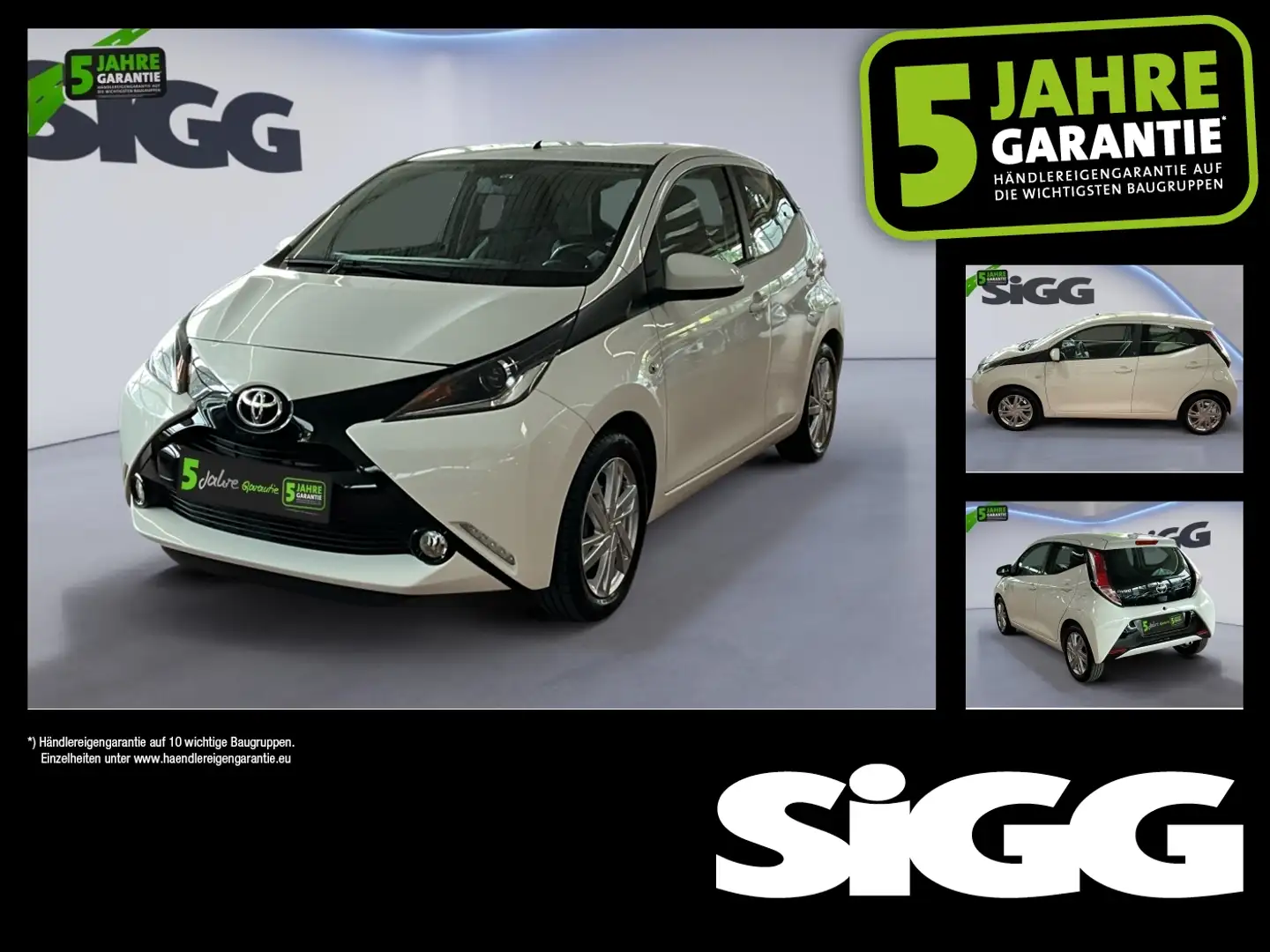 Toyota Aygo 1.0 x-play Team D Tempomat LED-Tagfahrlicht Weiß - 1