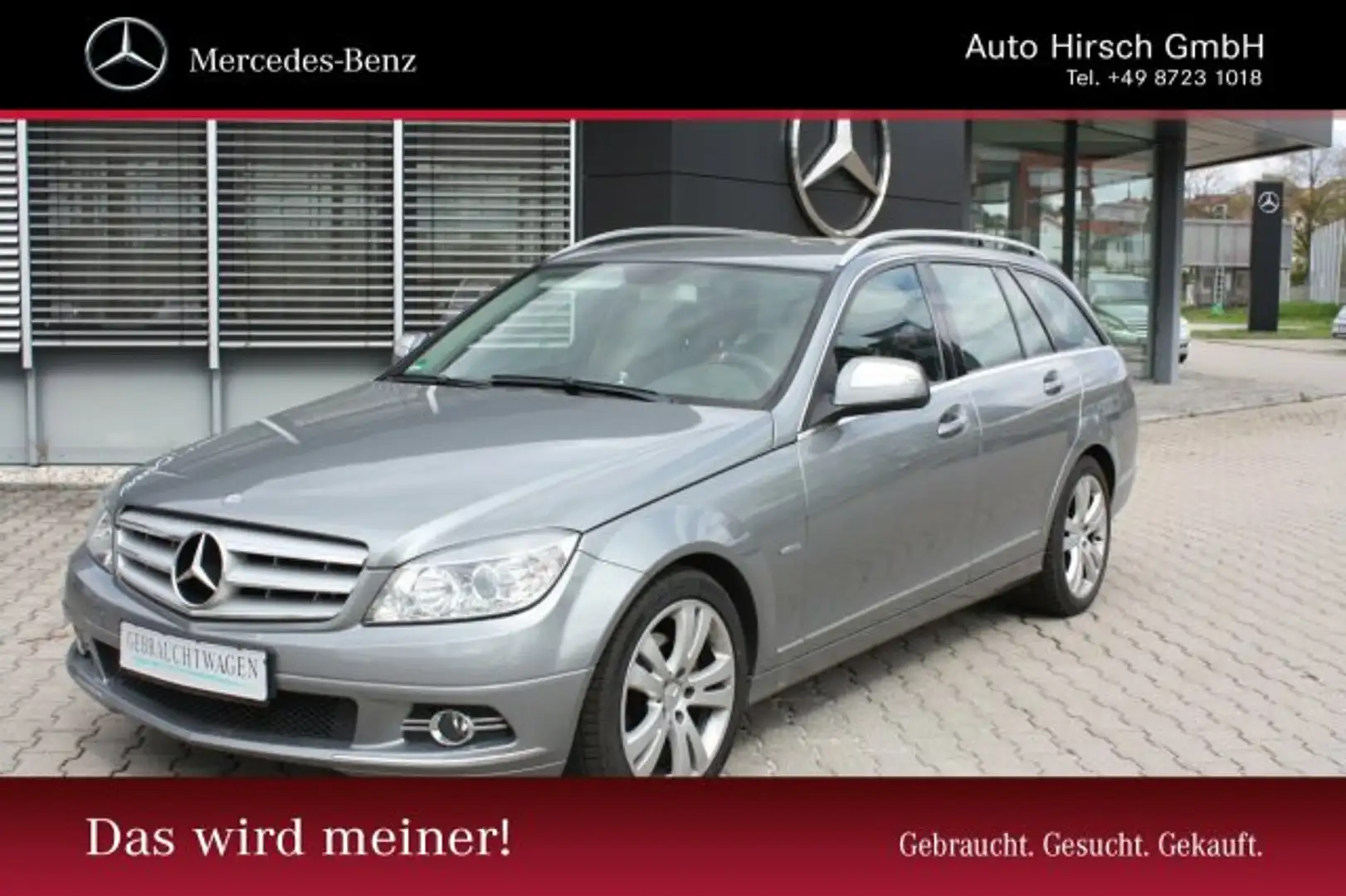 Mercedes-Benz C 220 C 220 CDI T Avantgarde Autom. Klima/SHZ./AHK eFH. Argent - 1