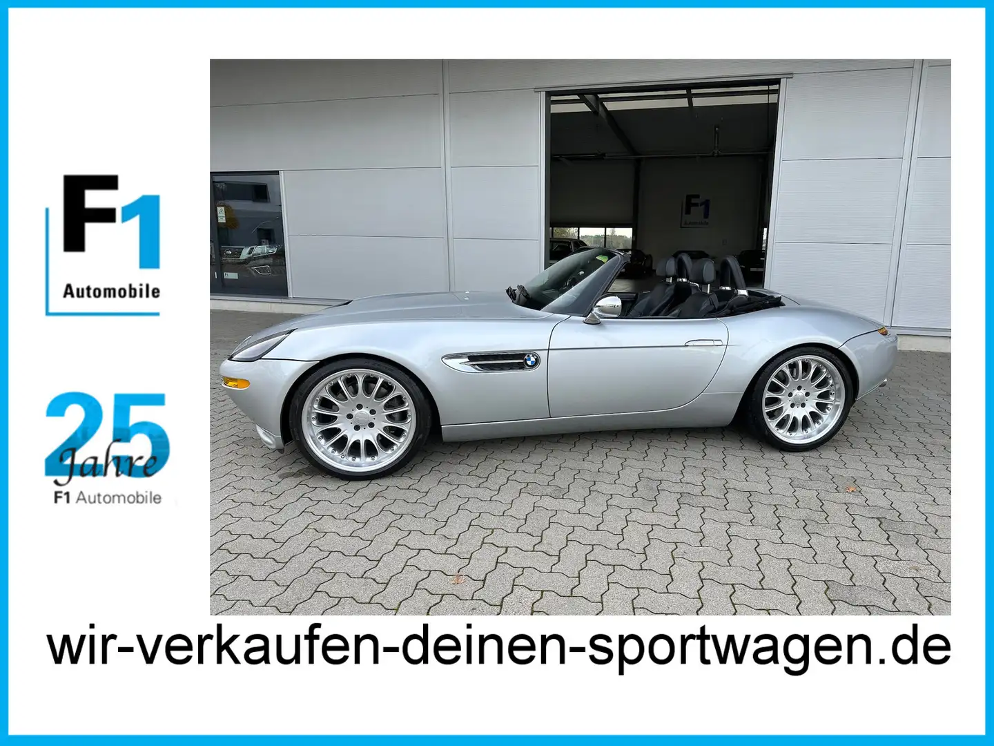BMW Z8 5.0 Dt. Fzg. ATM 41´ Perfor.-Pack top Zust. Scheck Argent - 1