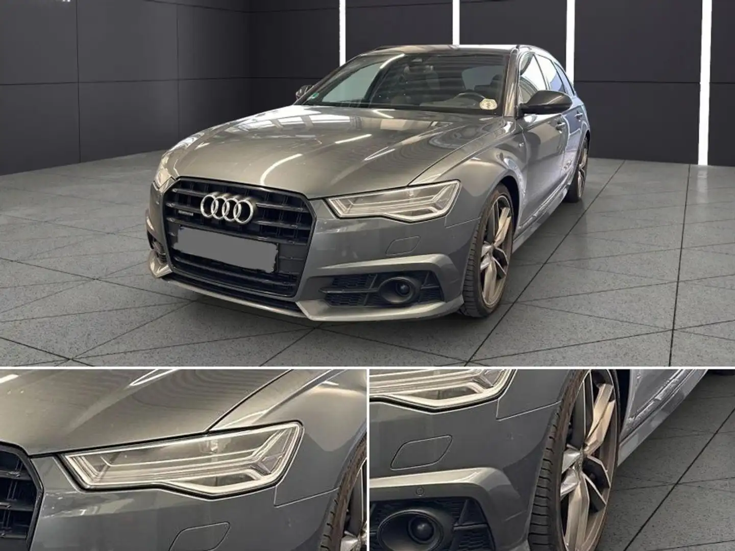 Audi A6 3.0 TDI Q COMPETITION|LUFT|STHZ|AHK|HUD|RAUTE Grau - 1