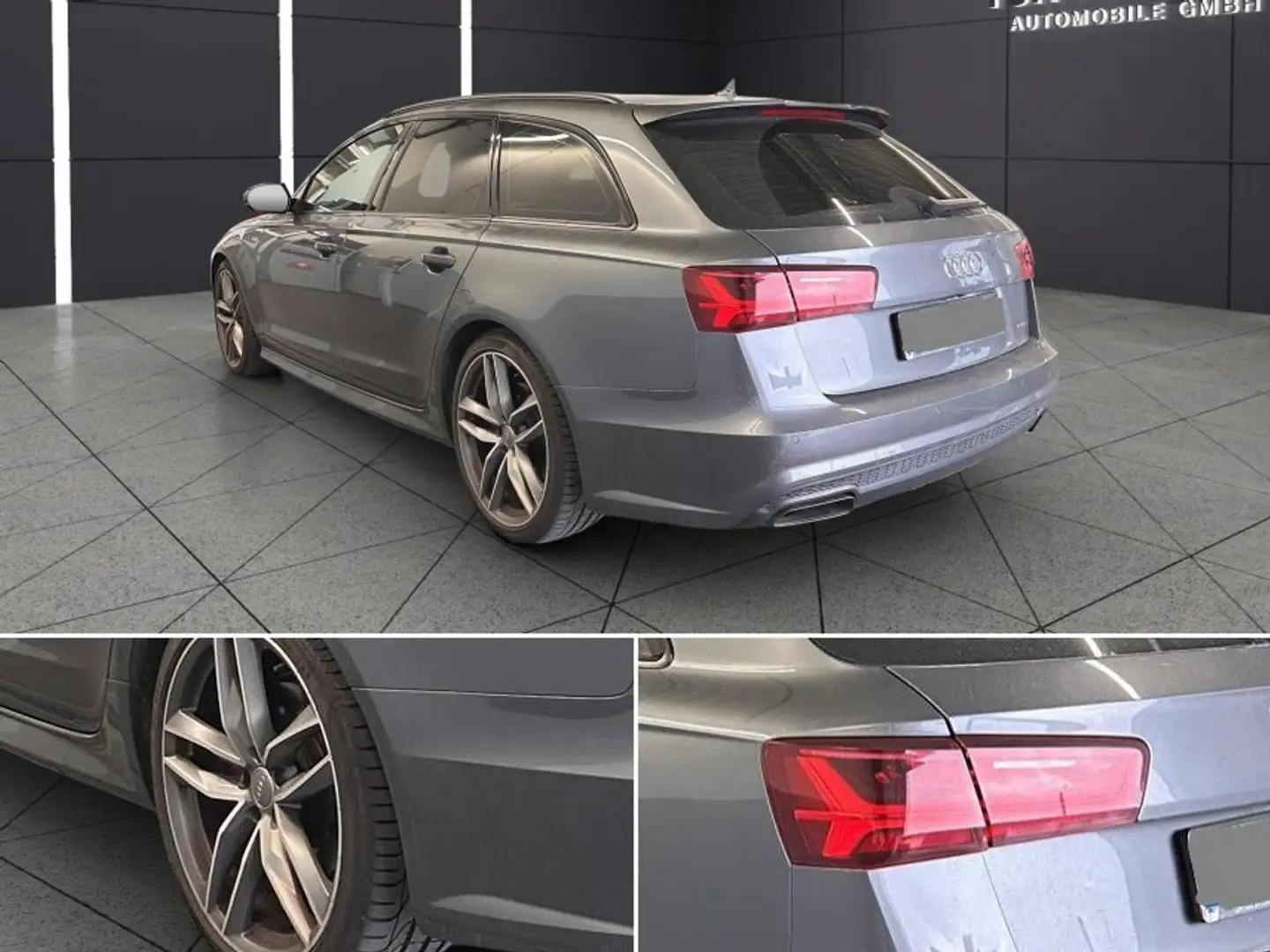 Audi A6 3.0 TDI Q COMPETITION|LUFT|STHZ|AHK|HUD|RAUTE Grau - 2