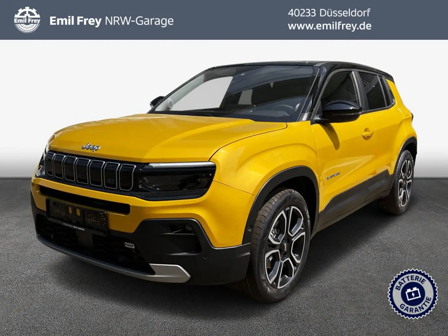 Jeep Avenger Elektro Summit Gelb - 1