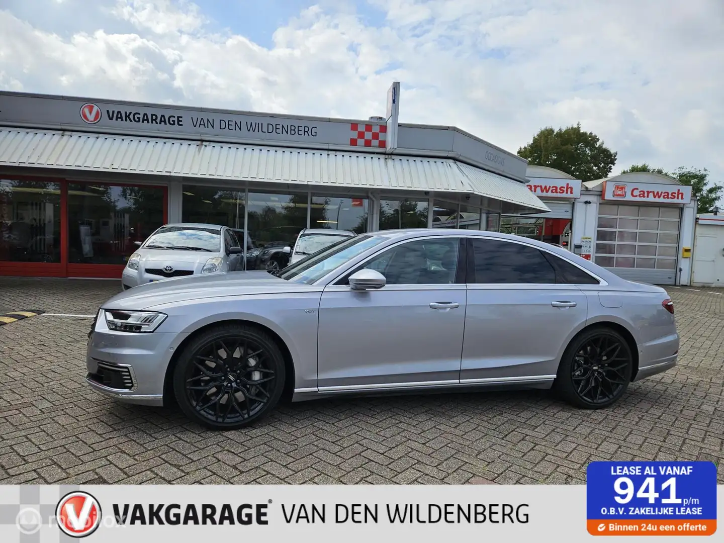 Audi A8 60 TFSI e quattro Pro Line Plus / 449 PK Grijs - 1