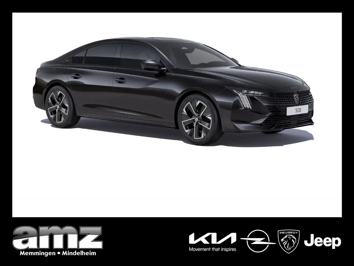 Peugeot 508 1.5 BlueHDi 130 Allure Pack FLA el.Heck LM Schwarz - 1