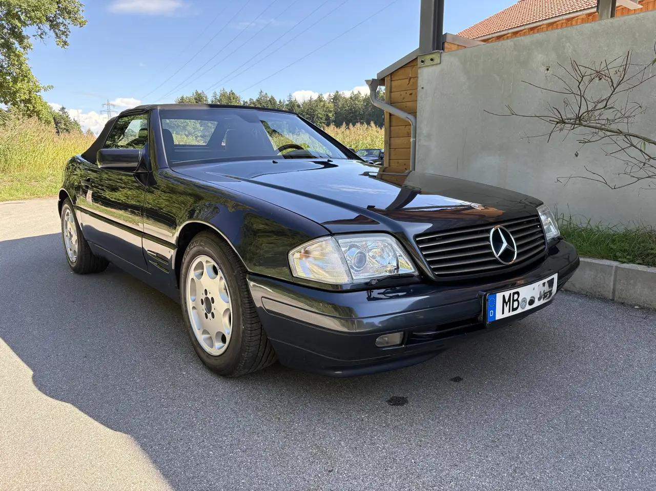 Mercedes-Benz SL 500 Top Zustand,H-Gutacht.,top Ausstatt.,2+2,EZ in D, foto 1