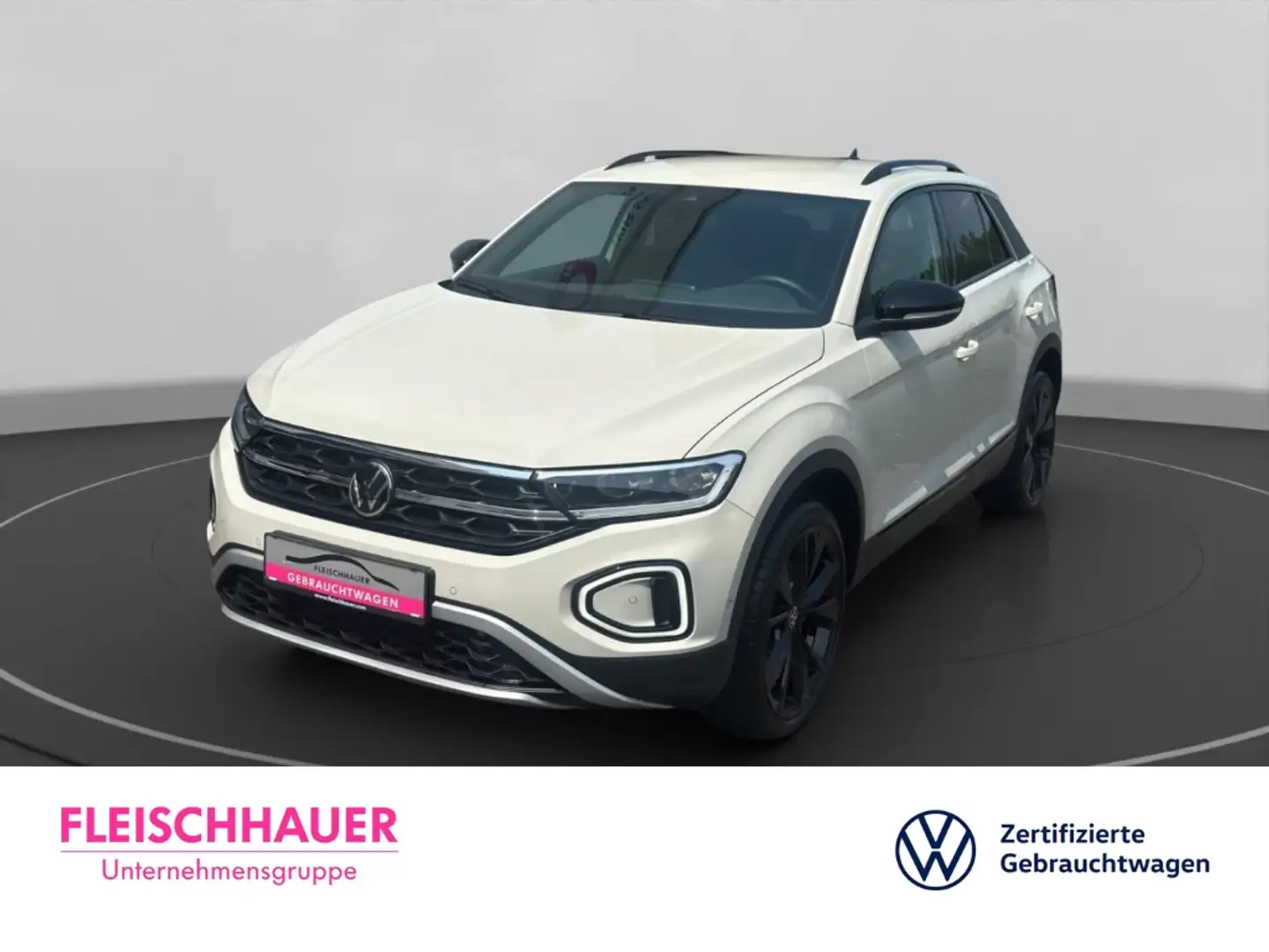 Volkswagen T-Roc Style 1,5 TSI StHz+Navi+CarPlay+LED Grau - 1