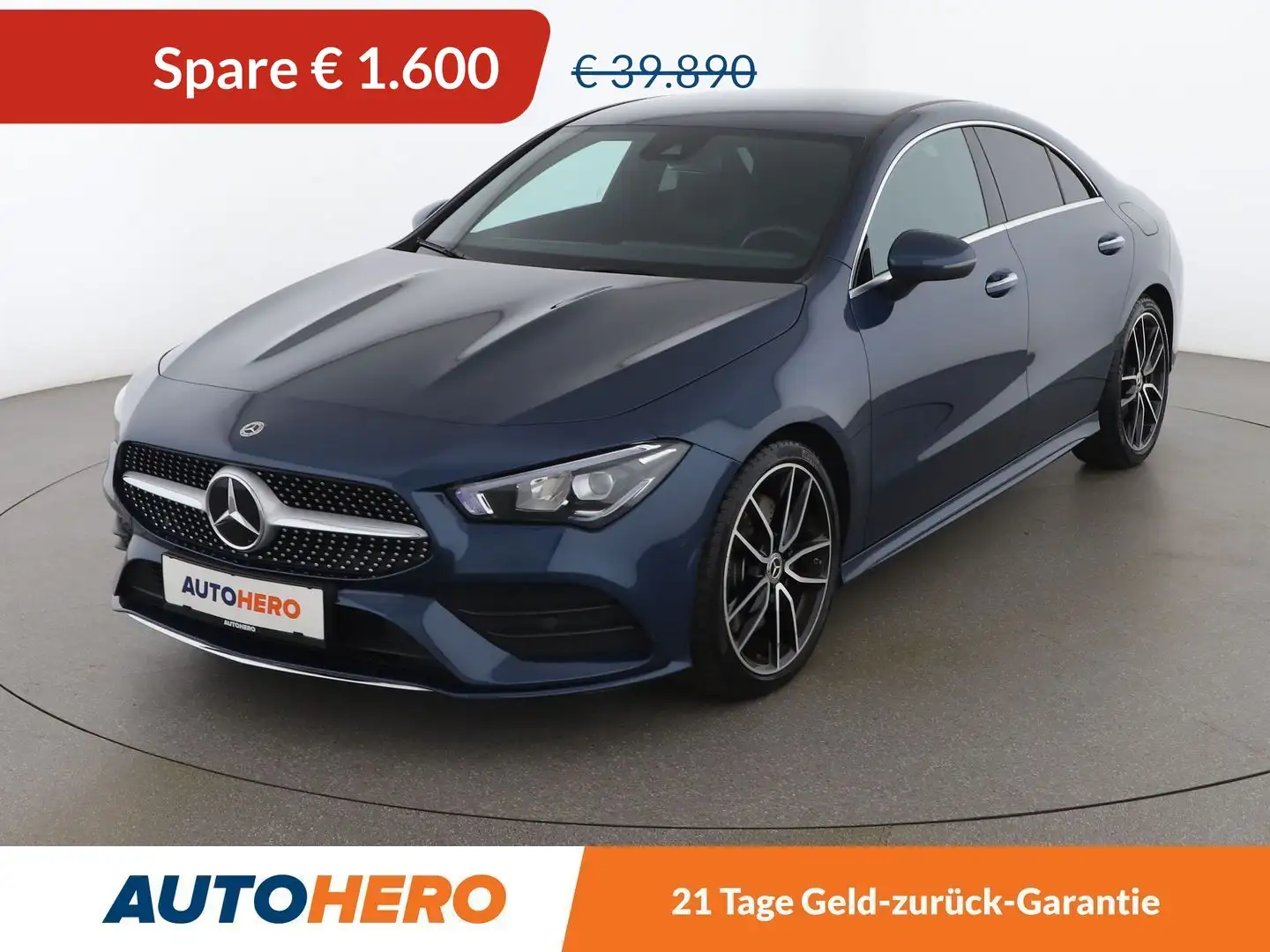 Mercedes-Benz CLA 250 CLA 250 4Matic AMG Line Aut. *LED*NAVI*CAM*SPUR* Blau - 1