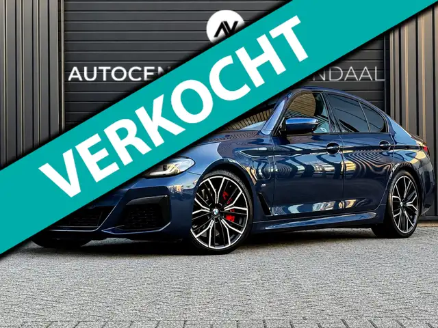 BMW 545 5-serie 545e xDrive 3X M-Sport 394 PK SOH 94% B&W/