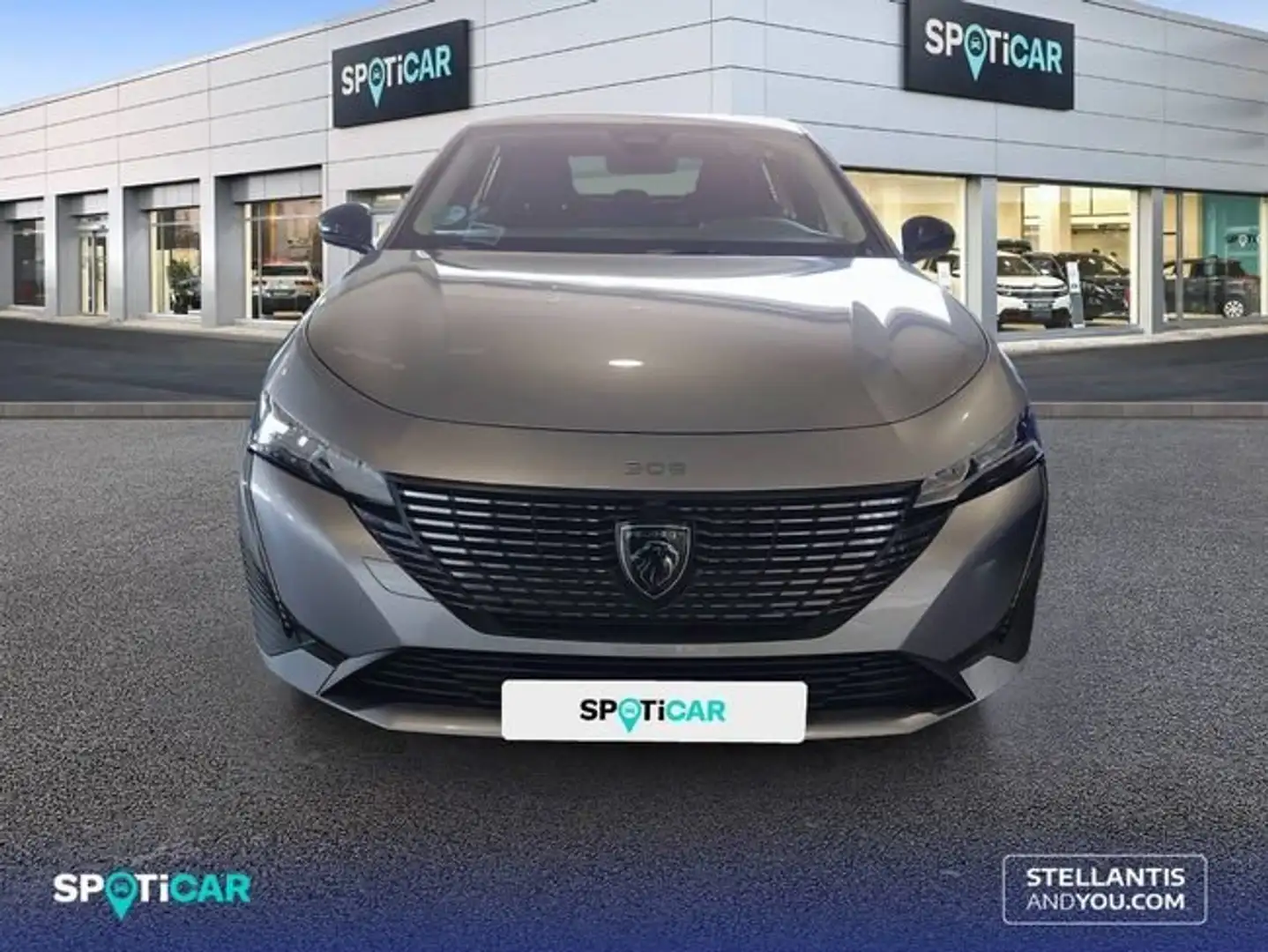 Peugeot 308 1.2 PureTech S&S Allure 130 Gris - 2