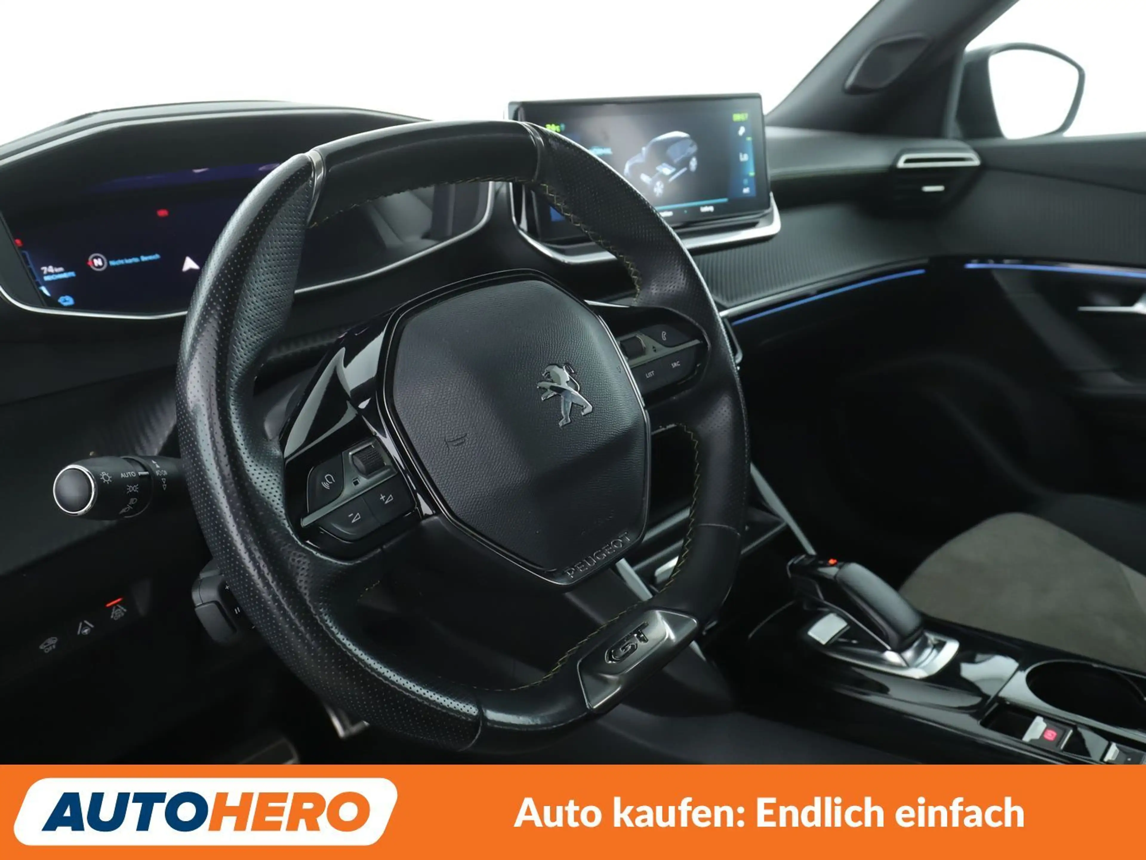 Peugeot e-2008 electric drive 100 kW GT Pack*NAVI*ACC*PDC*SHZ* — photo 11