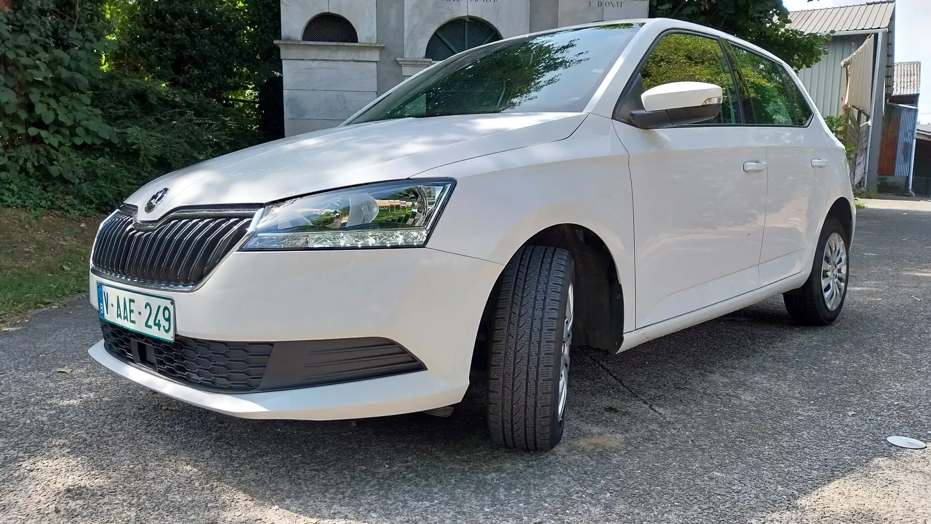 Skoda Fabia Fabia 1.0i / 1er prop/ carnet/ état neuf/ tva c Blanc - 2