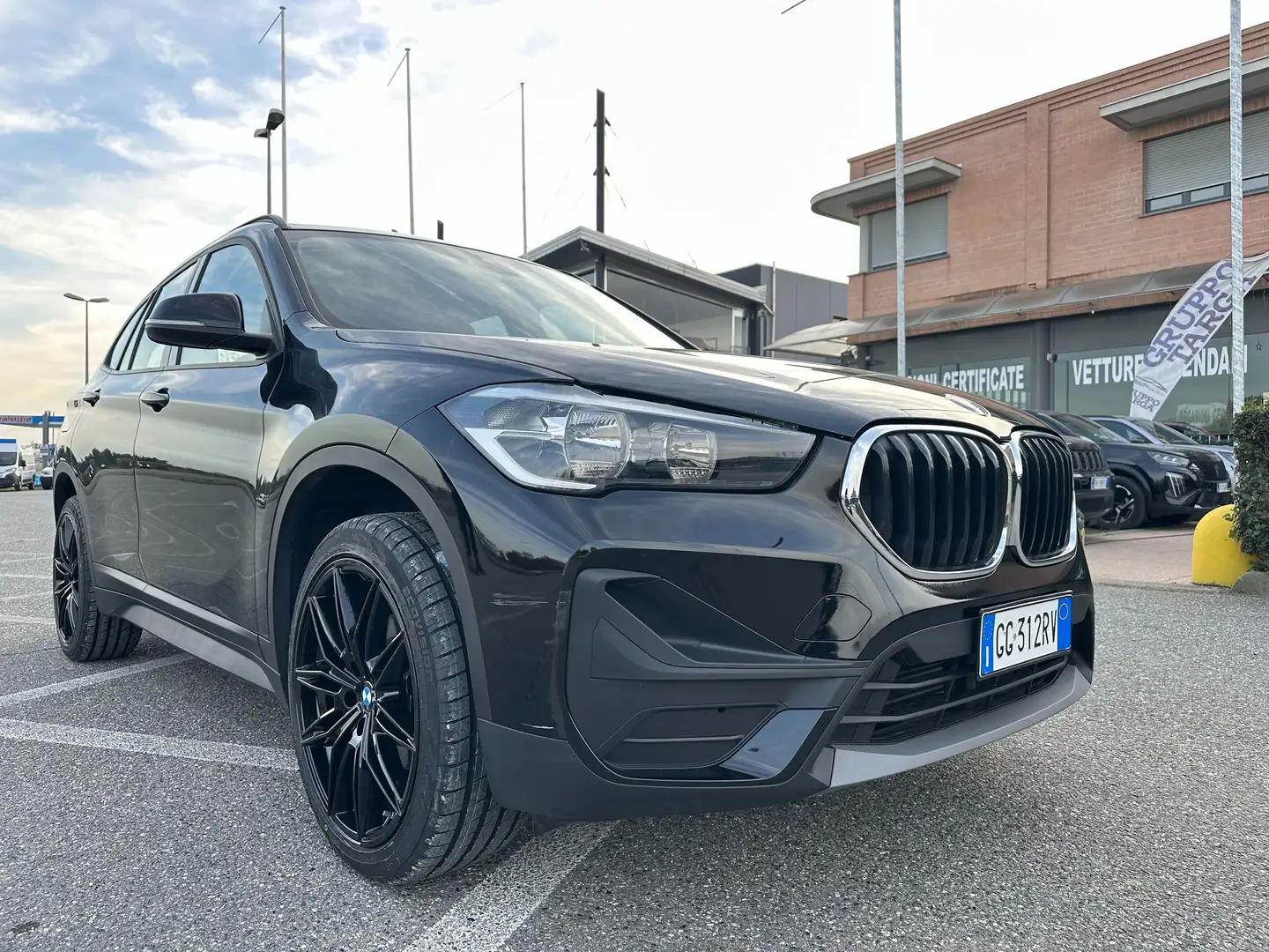 BMW X1 X1 F48 2019 sdrive16d Advantage auto Nero - 2