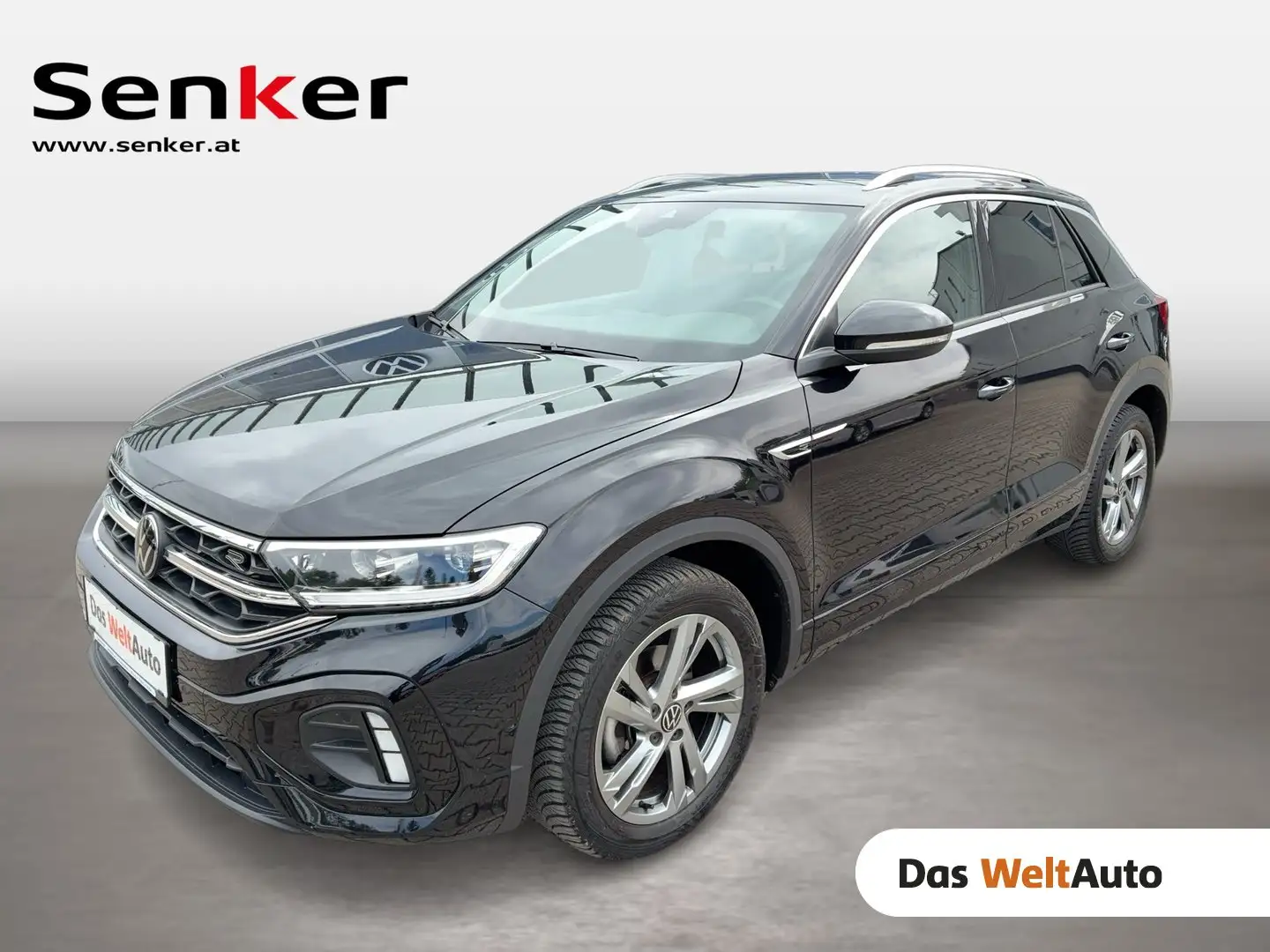 Volkswagen T-Roc 1,5 TSI ACT R-Line Schwarz - 1