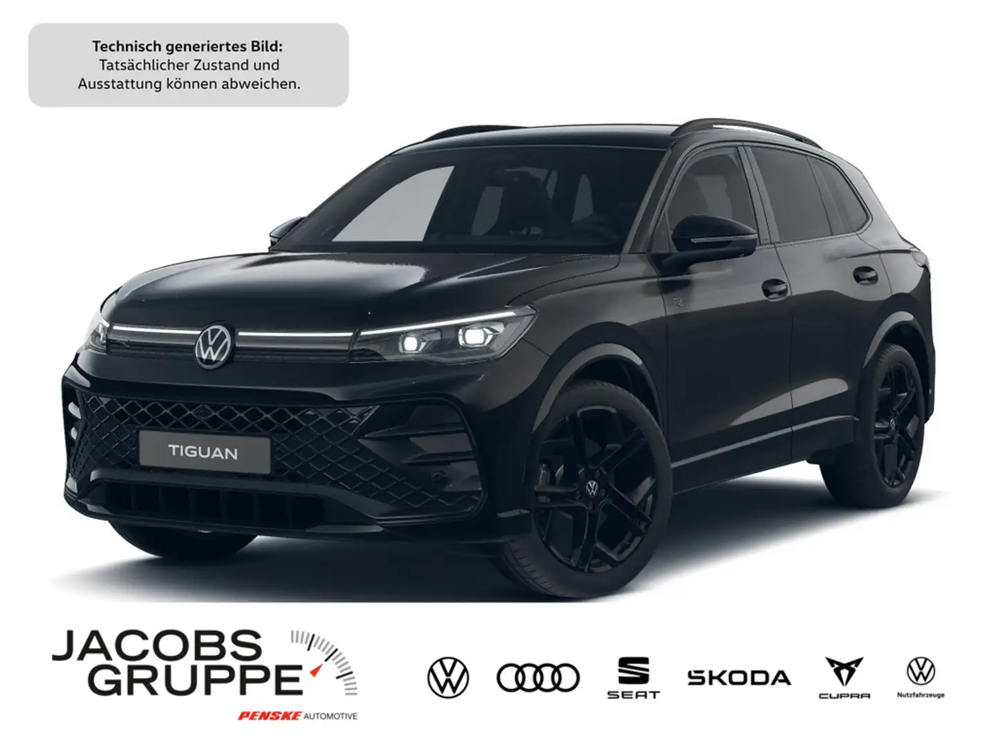 Volkswagen Tiguan 2.0 TDI R-Line "Black Style" DSG,HD-Ma Schwarz - 1
