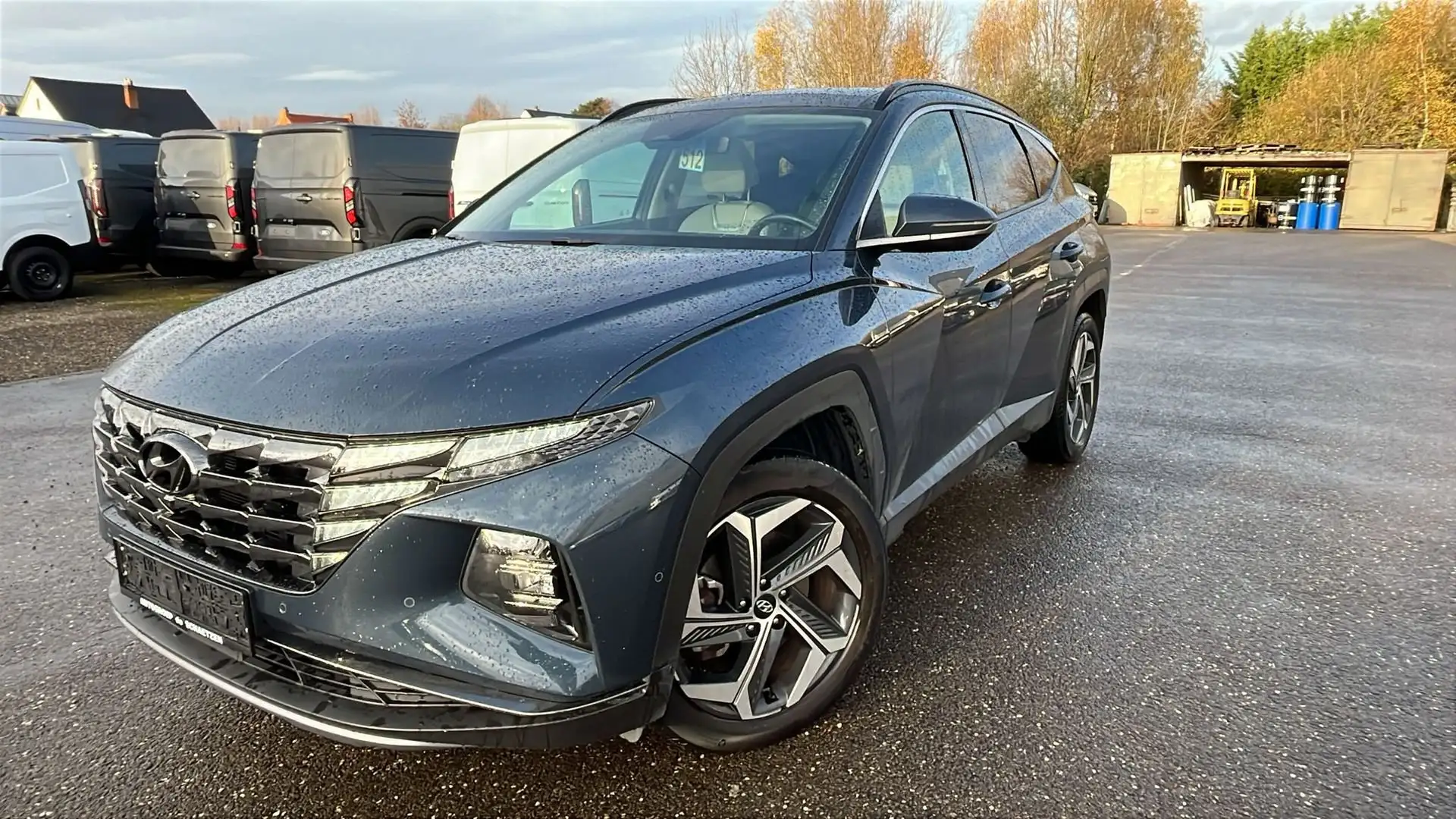 Hyundai TUCSON T-GDi Shine Sensation HEV 6AT Bleu - 1