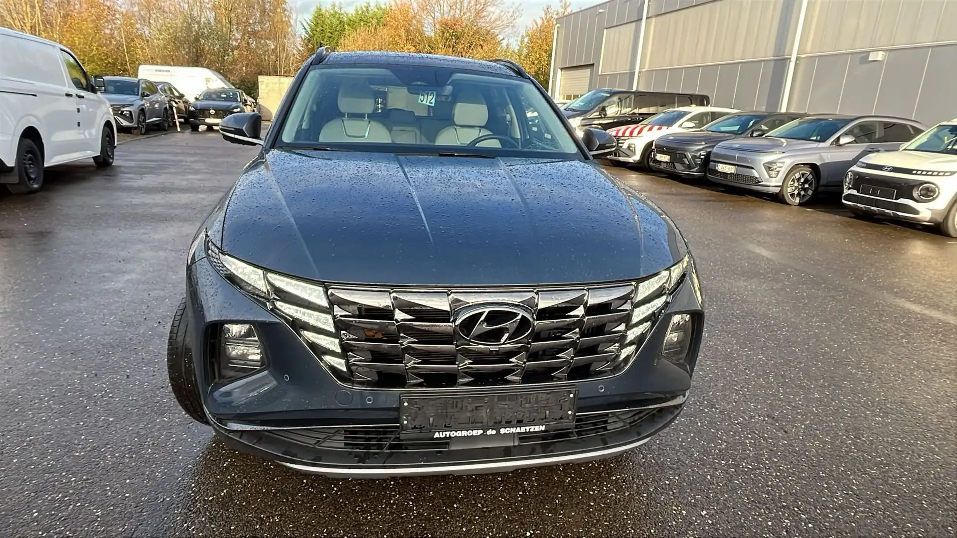 Hyundai TUCSON T-GDi Shine Sensation HEV 6AT Bleu - 2