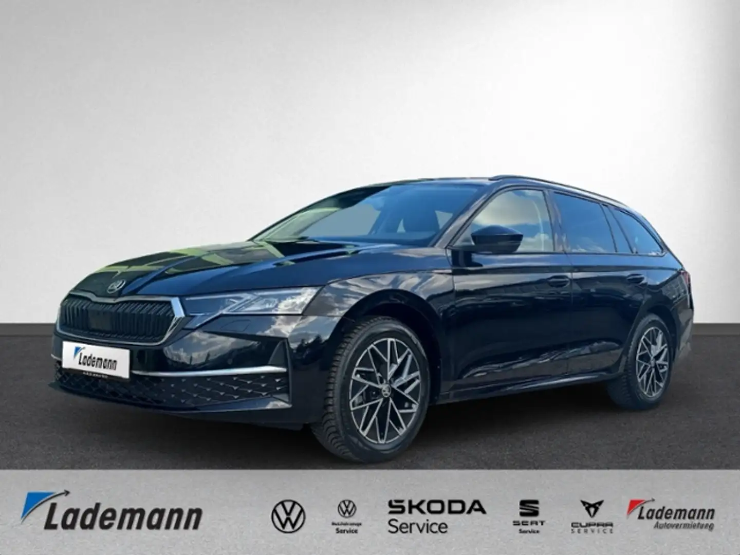 Skoda Octavia Combi 1.5 TSI Selection LED+NAVI.+RFK+AC Schwarz - 1