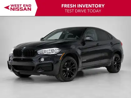 Black 2019 BMW X6 SUV / Crossover All-Wheel Drive 8-Speed Automatic