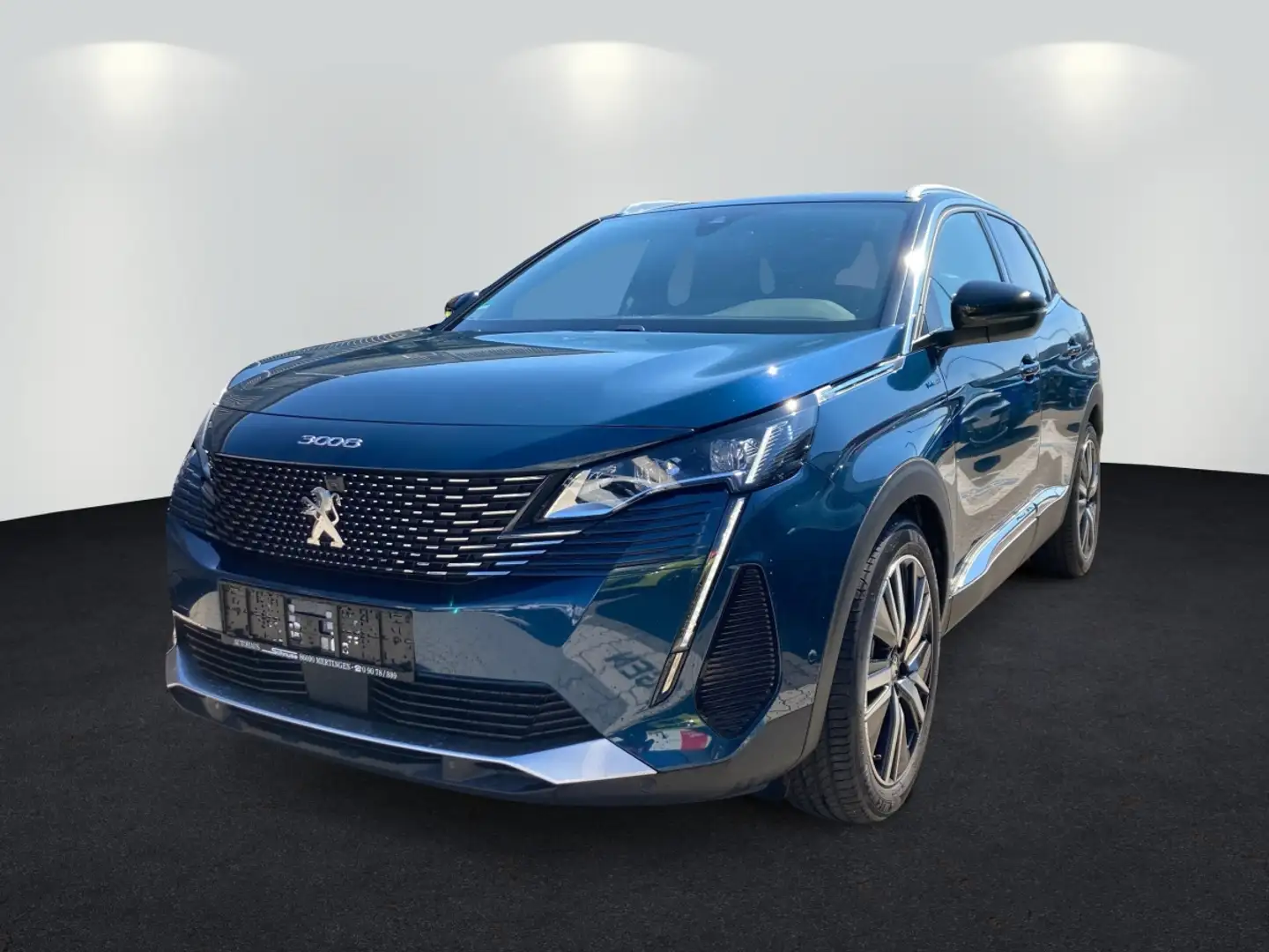 Peugeot 3008 Hybrid 225 GT Pack Kamera360 KeyLess Blau - 2