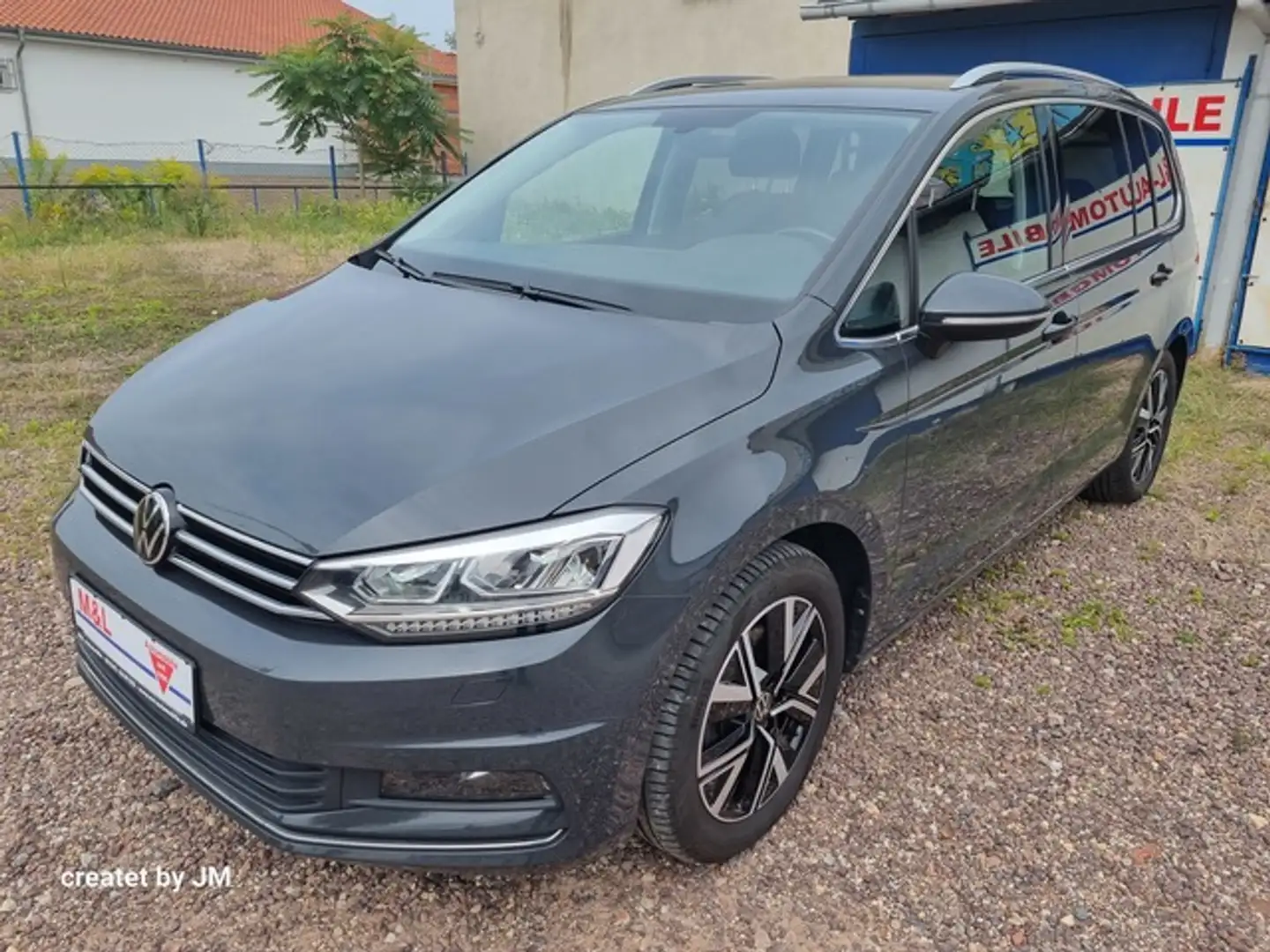 Volkswagen Touran 7 Sitze STANDHEIZUNG DSG AZV Highline Gris - 1