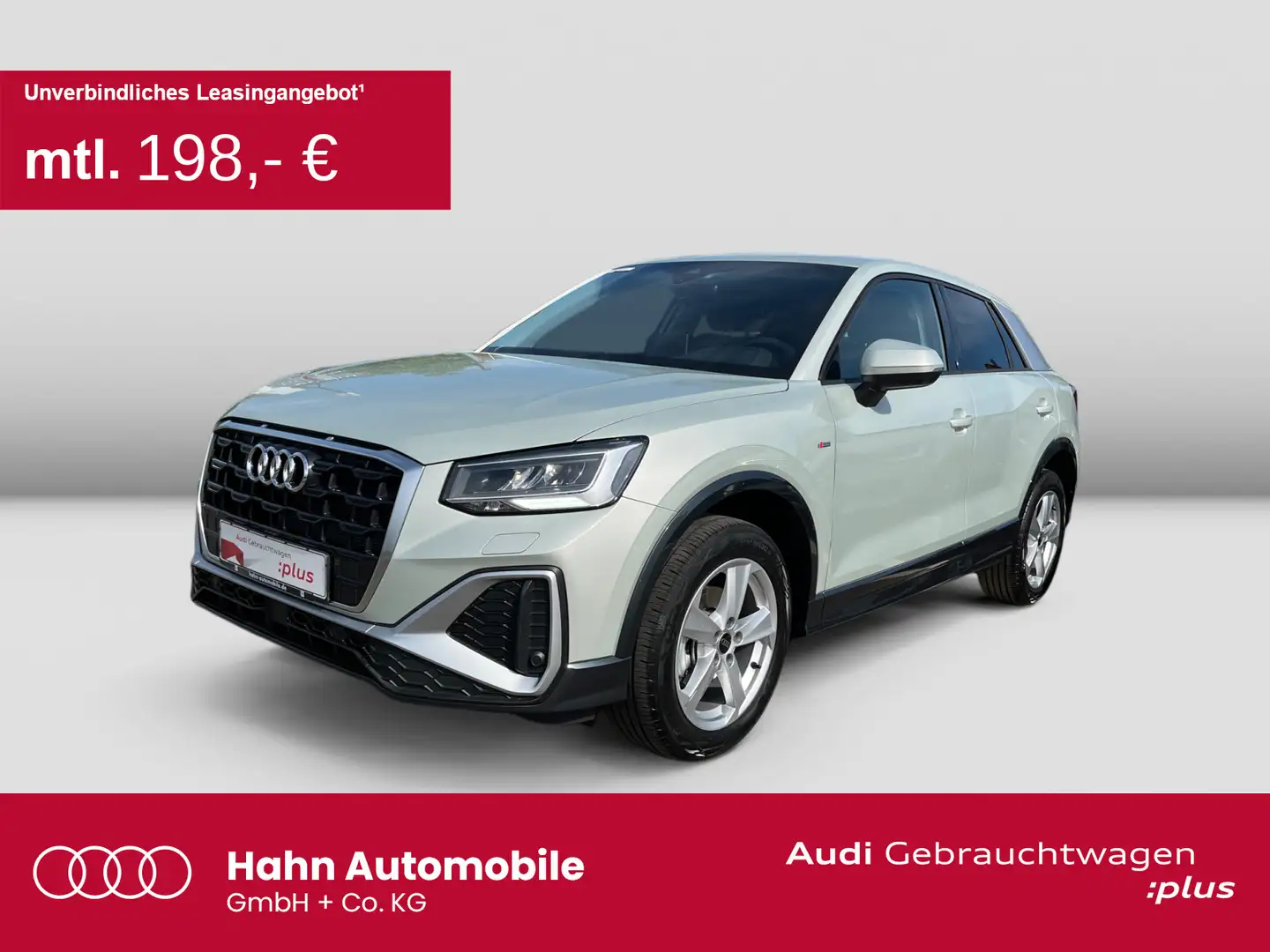 Audi Q2 30TFSI S-Line Virtual AHK LED Einparkh Navi V Silber - 1