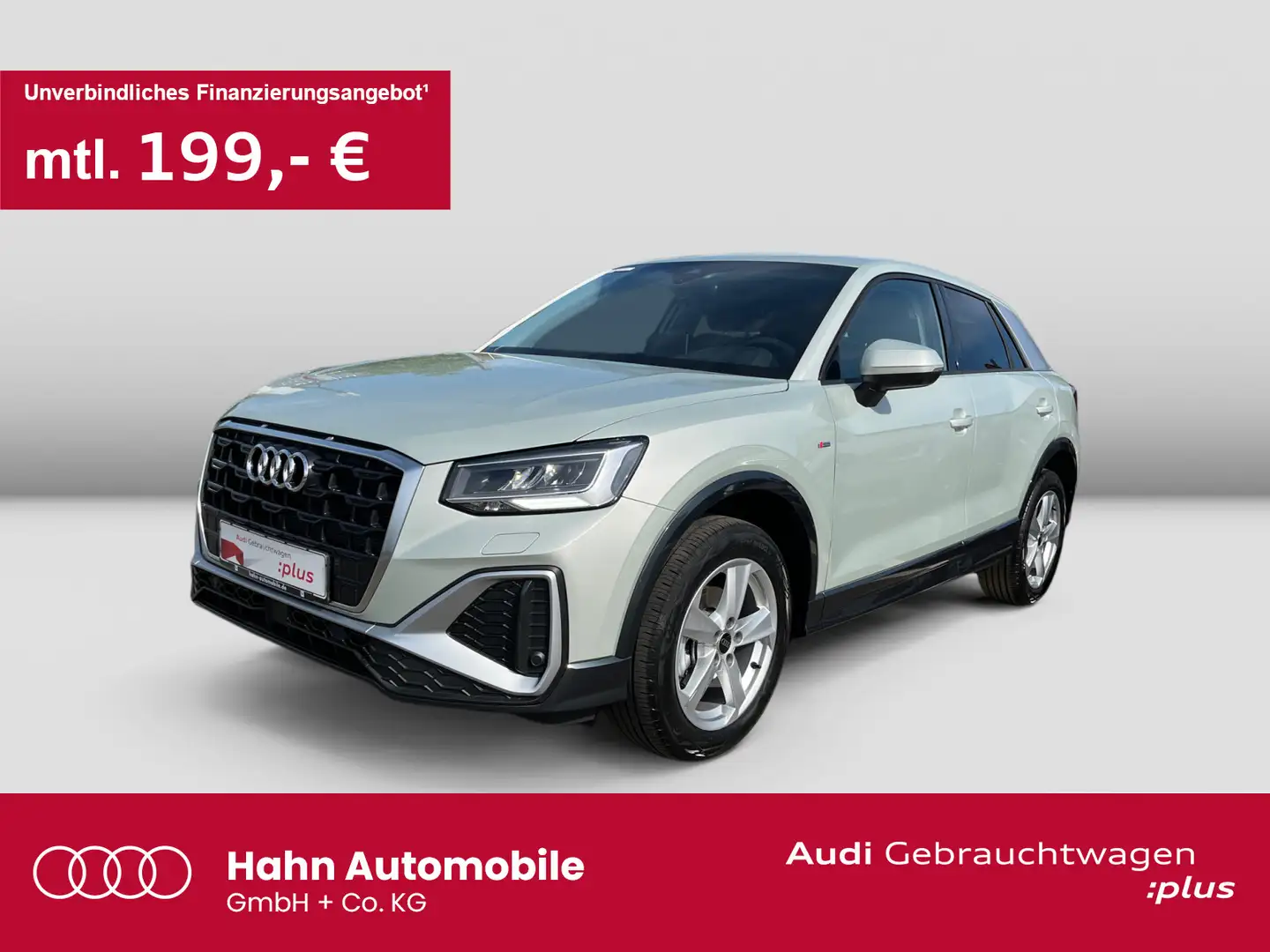 Audi Q2 30TFSI S-Line Virtual AHK LED Einparkh Argent - 1