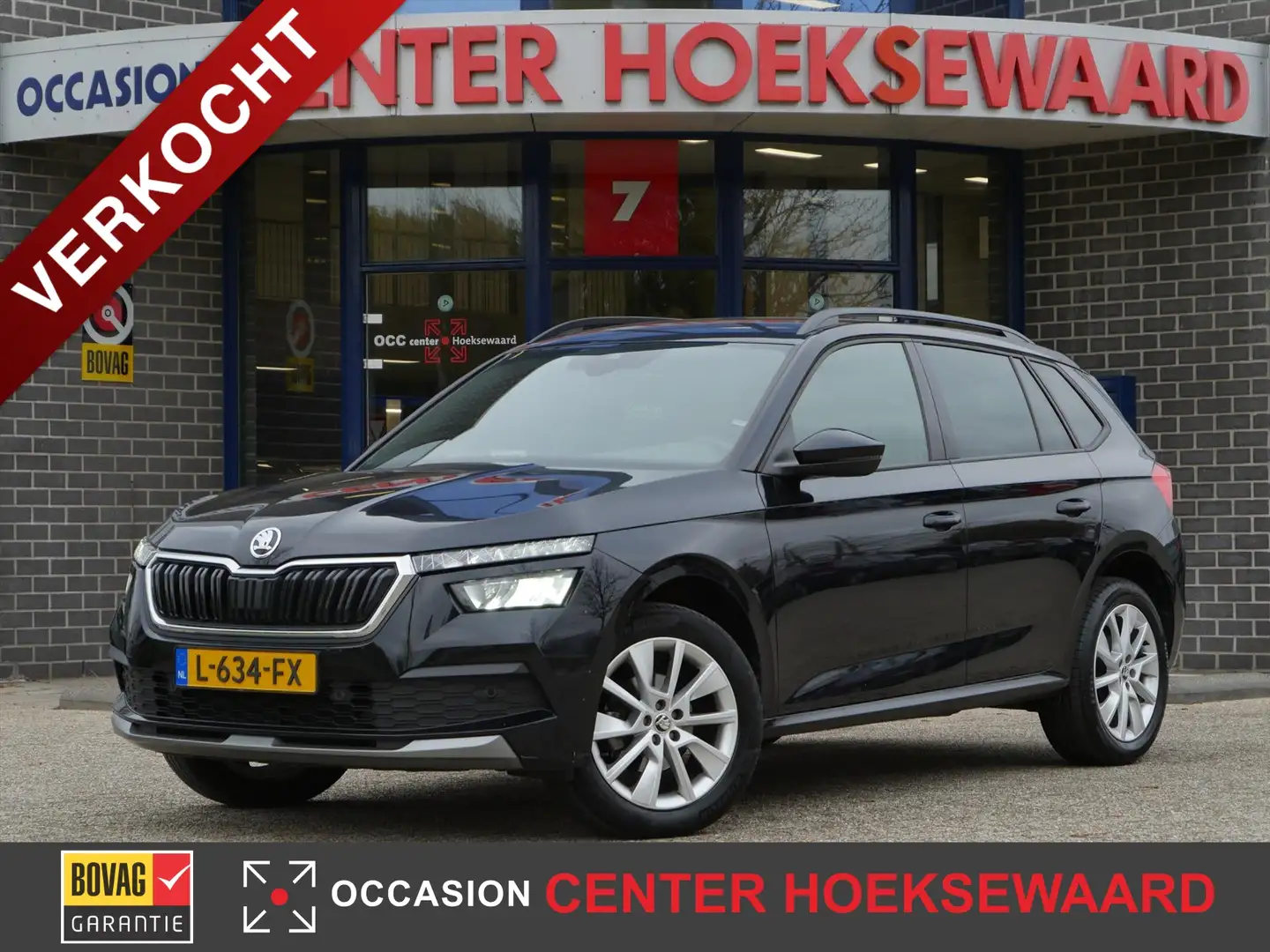Skoda Kamiq 1.0 TSI Greentech 110pk Sport Business | Keyless | Noir - 1