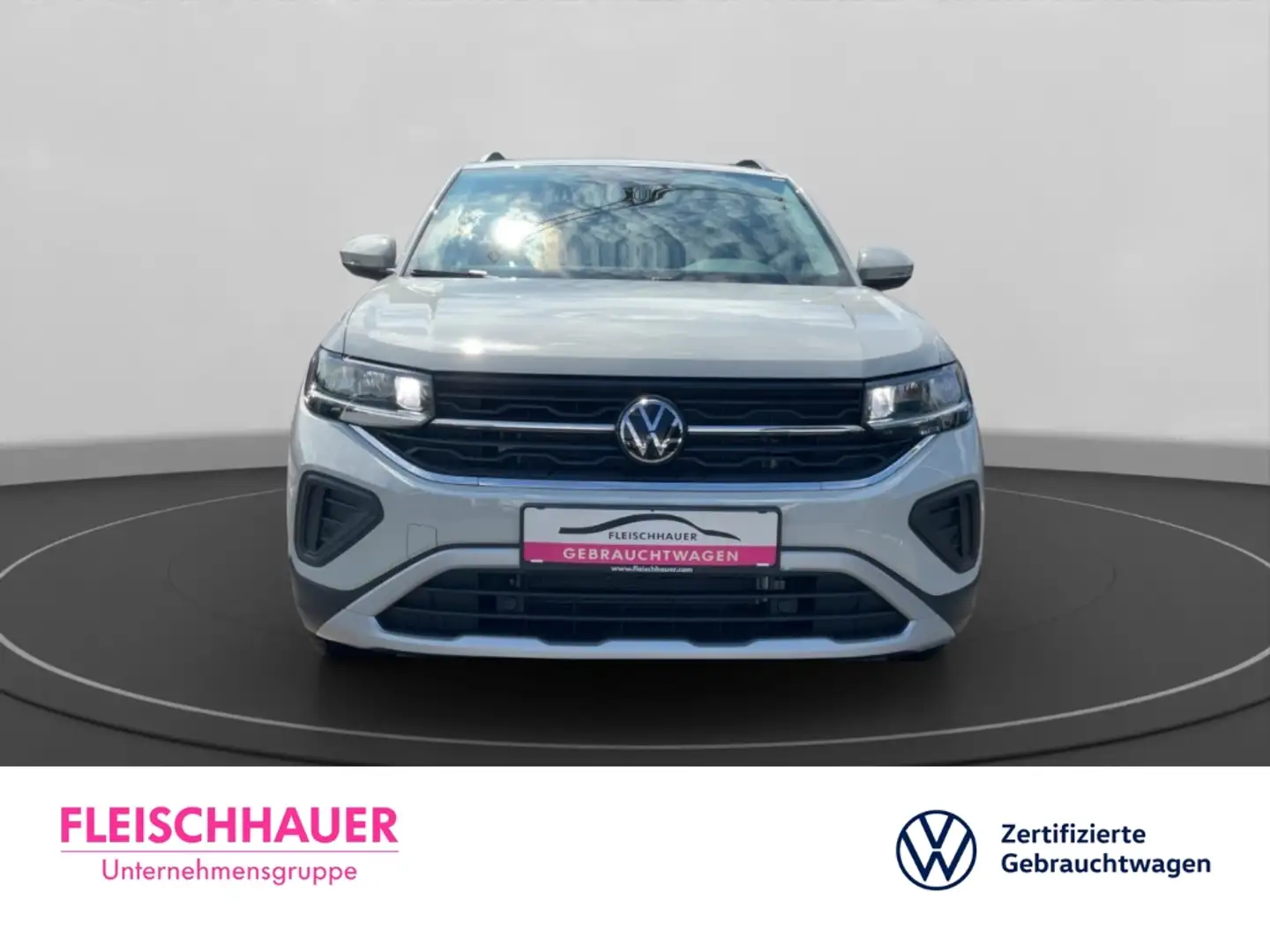 Volkswagen T-Cross 1.0 TSI Digitales Cockpit LED ACC Apple CarPlay An Grau - 2
