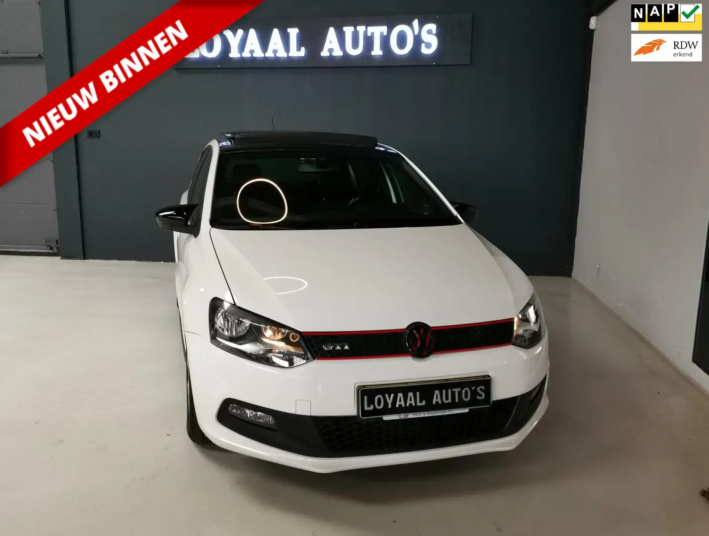 Volkswagen Polo GTI 1.4 TSI | AUT | PANO | NAVI | PDC | AIRCO | CRUISE Wit - 1
