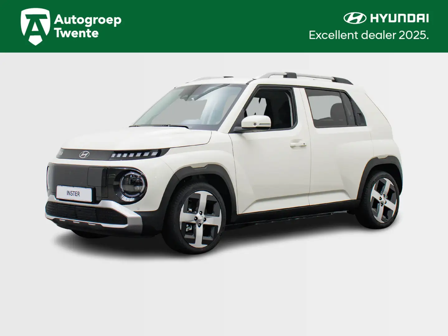 Hyundai Inster Electric 49 kWh Evolve Automaat (Unbleached Ivory) Wit - 1
