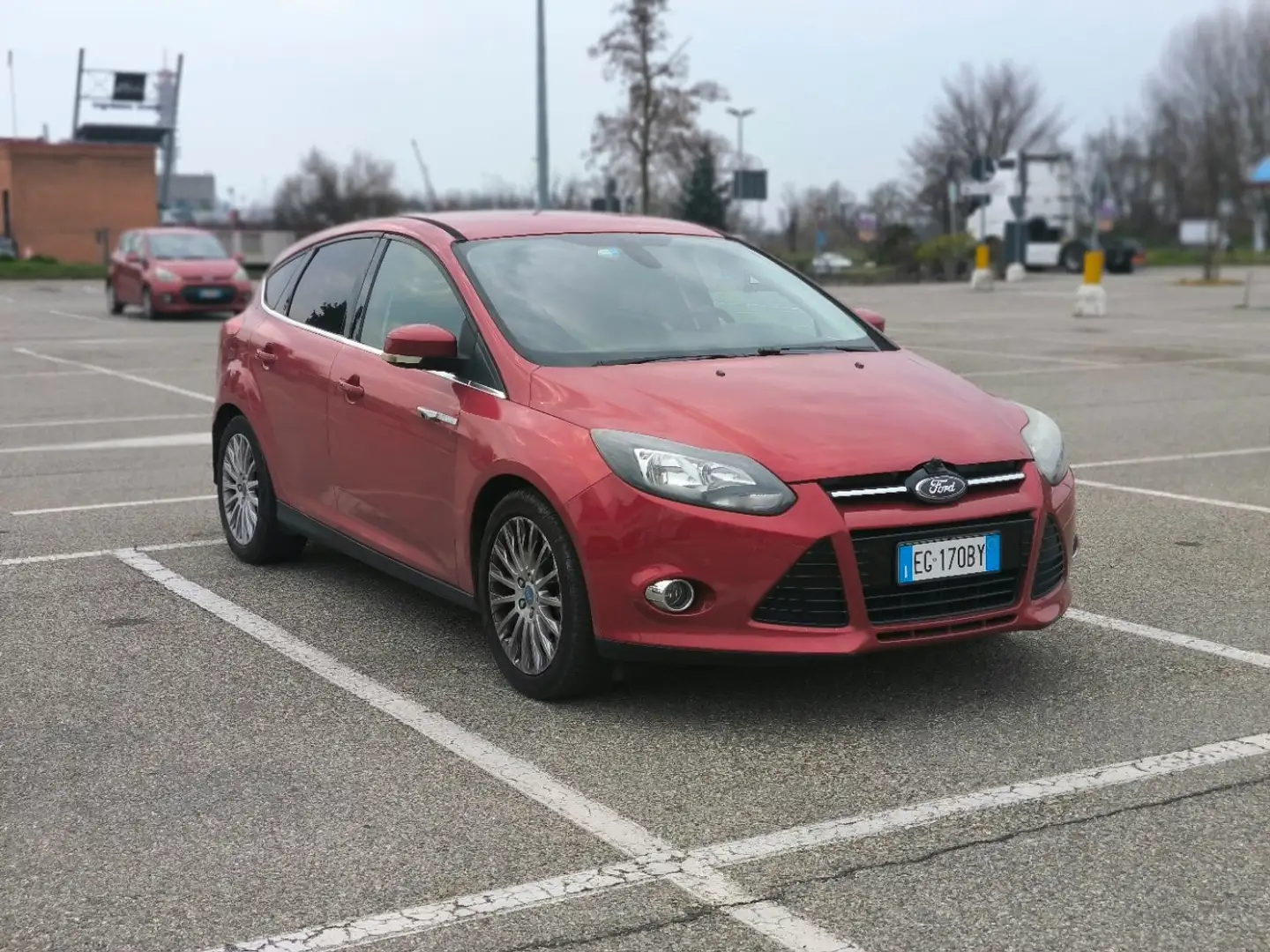 Ford Focus Focus SW 1.6 ecoboost Titanium s Rosso - 1