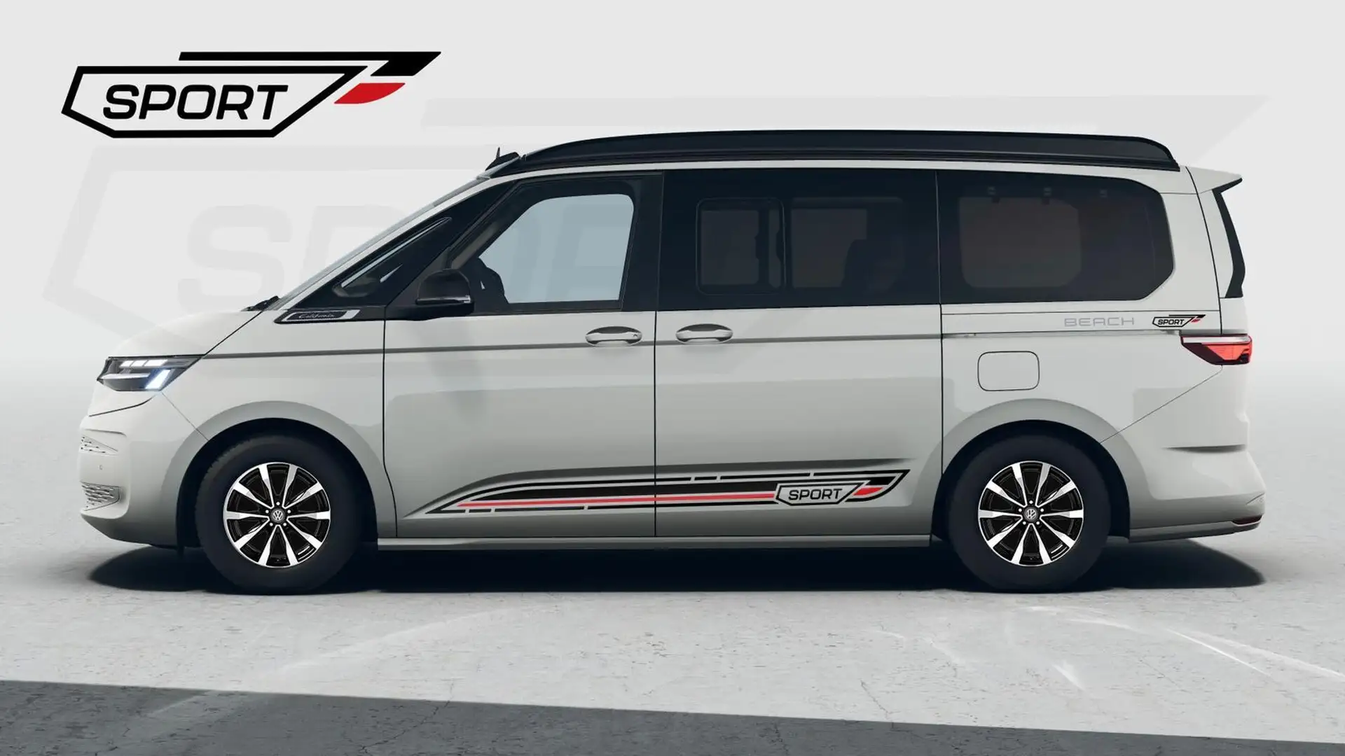 Volkswagen T7 California Beach (MV Cali) 2.0TDI DSG Sport Edition 8 Fach... Weiß - 1
