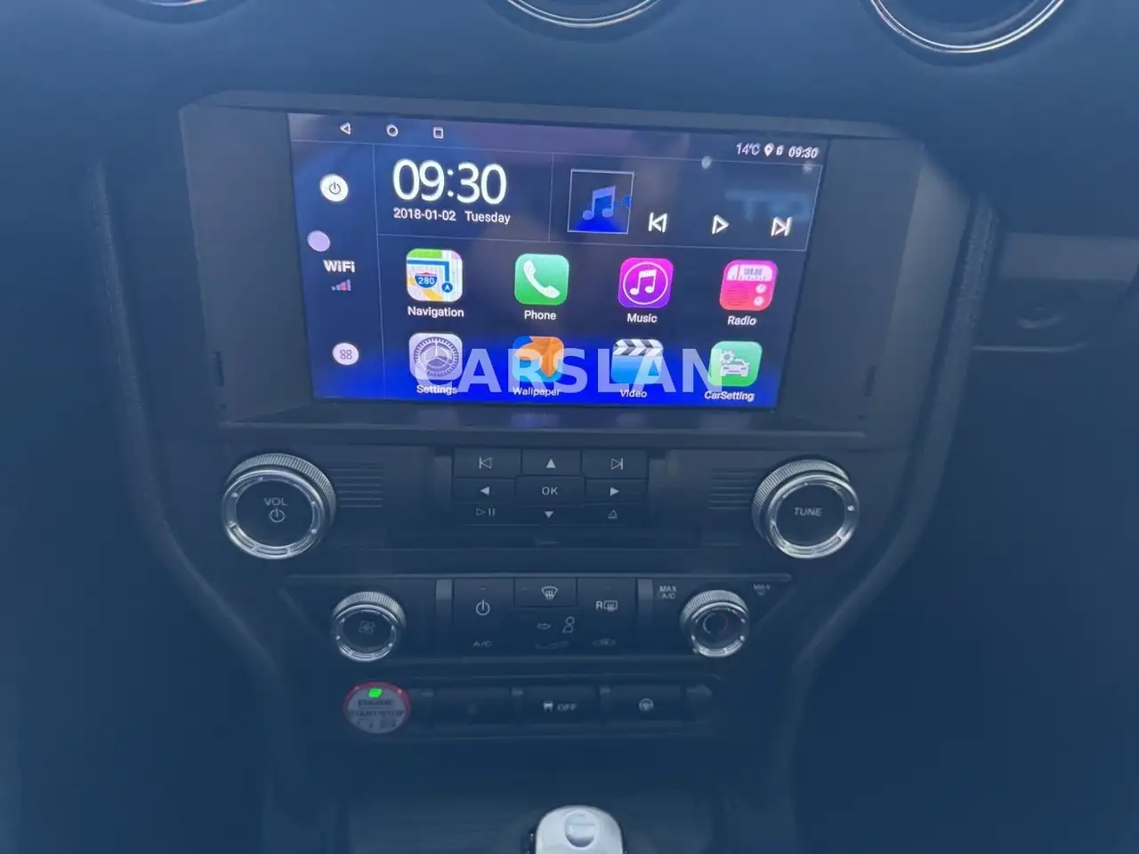 FORD MUSTANG 5.0 V8 SHELBY GT 500 426CH - BVA - SELLERIE CUIR - PACK SPORT - CARPLAY