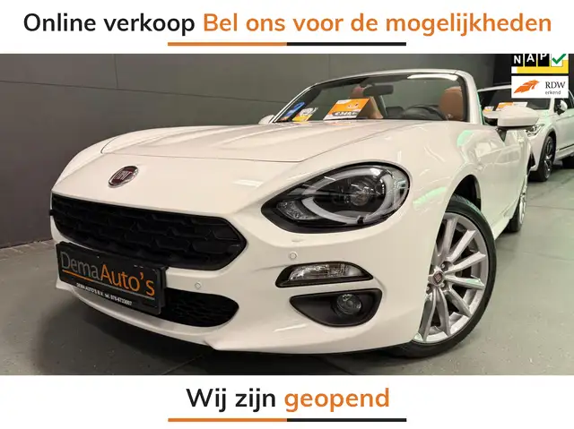 Fiat 124 Spider 1.4 MultiAir Turbo NAVI/LED/LEDER/CAM/DAB/BOSE/PDC