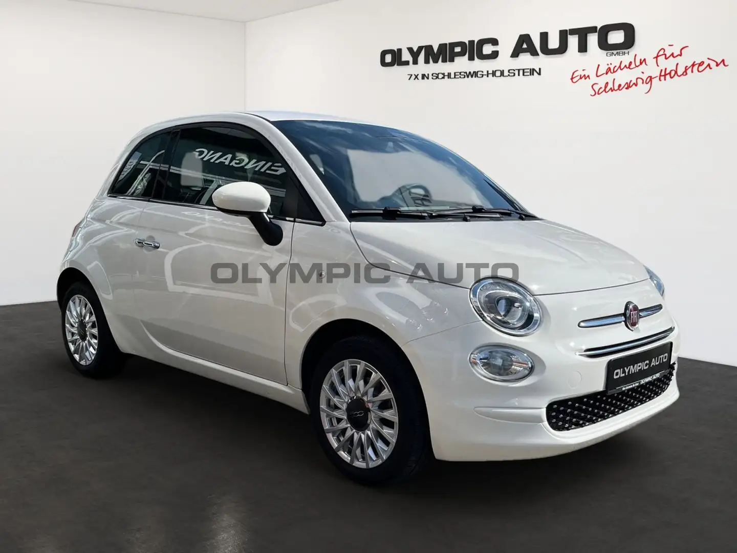 Fiat 500 1.2 Lounge  CARPLAY PARKSENSOREN KLIMA TOUCH Weiß - 2