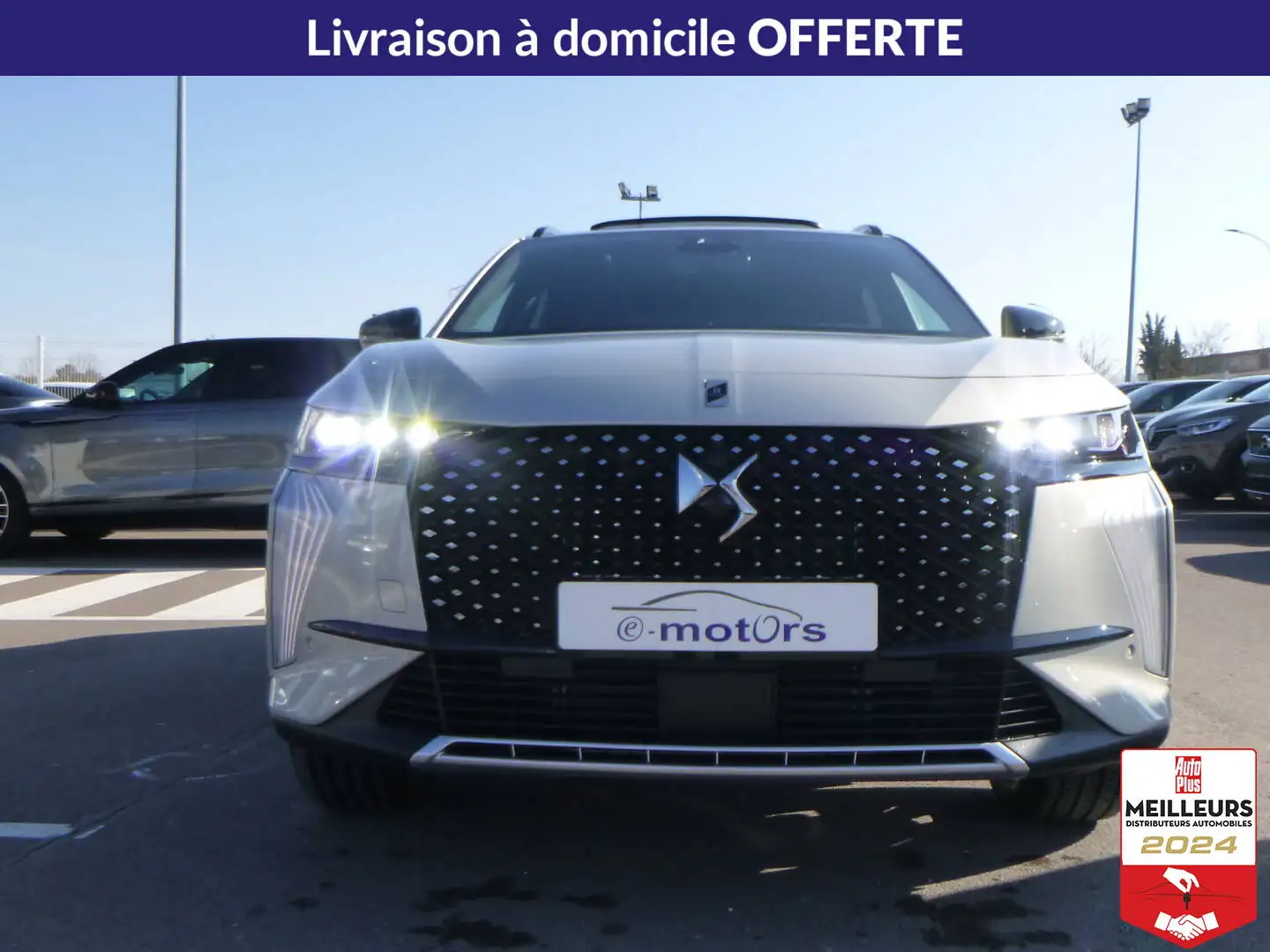 DS Automobiles DS 7 BlueHDi 130 EAT8 Pallas Blanc - 2
