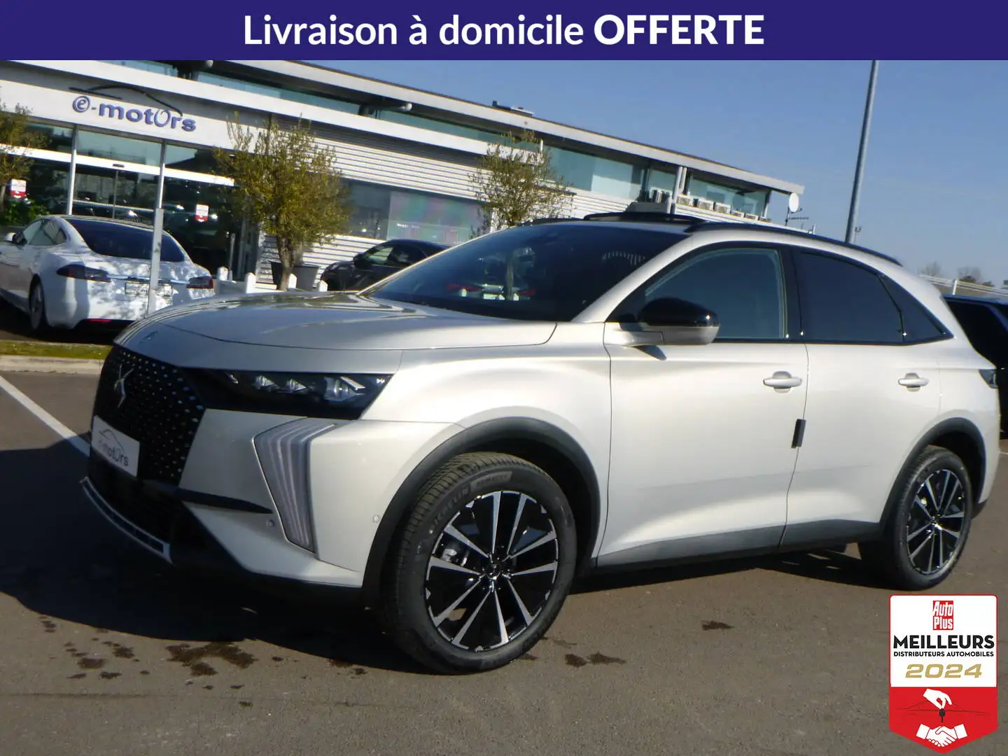 DS Automobiles DS 7 BlueHDi 130 EAT8 Pallas Blanc - 1