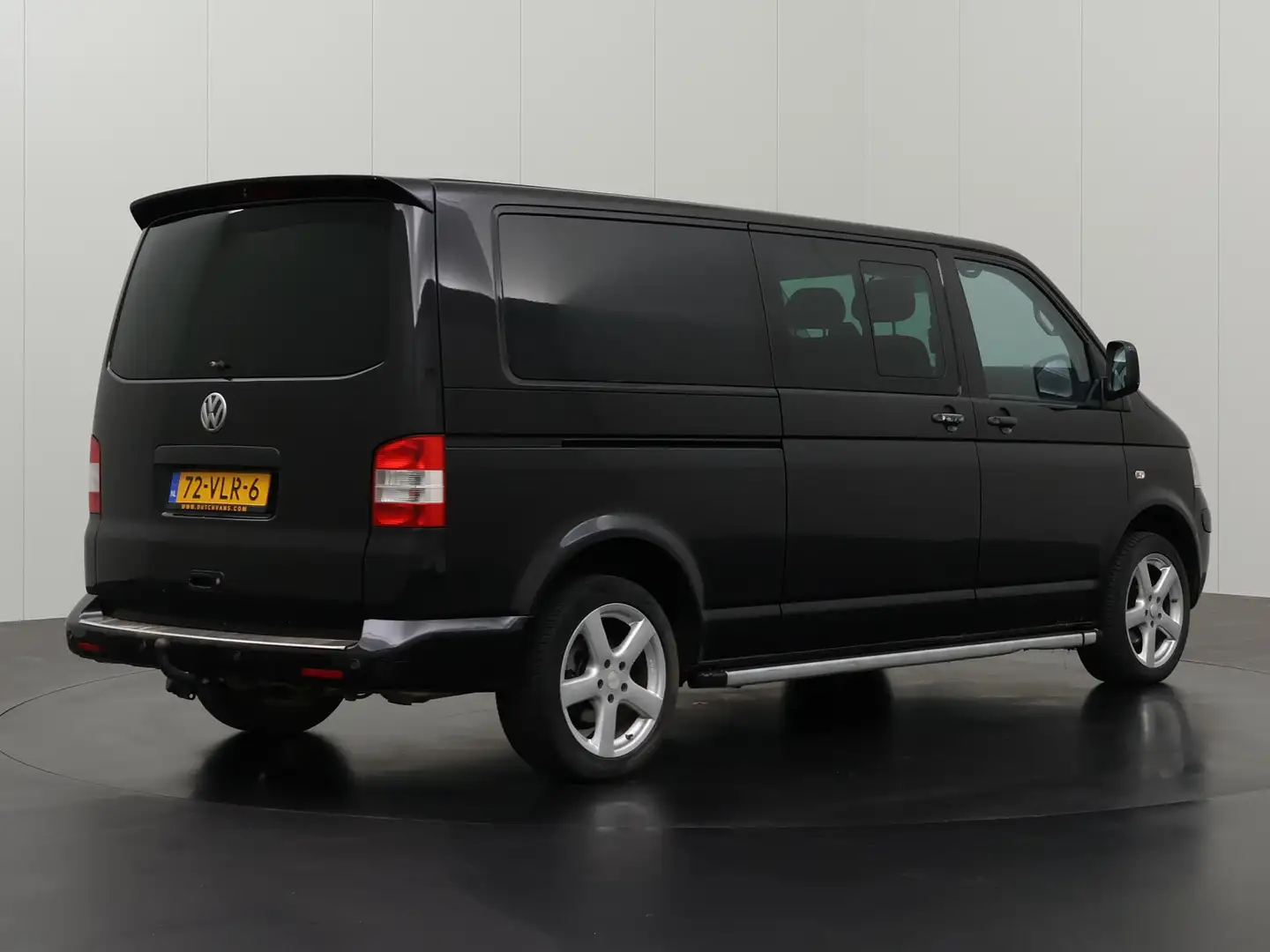Volkswagen T5 Transporter 2.5TDI Automaat Dubbele Cabine Lang | Navigatie | Zwart - 2