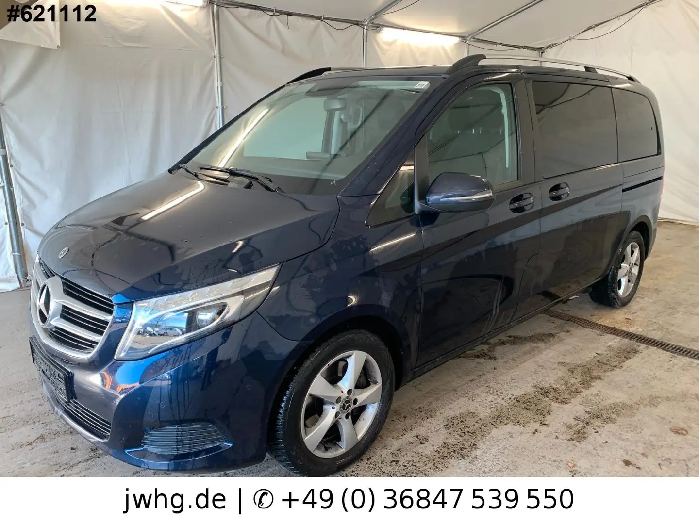 Mercedes-Benz V 250 LED Navi 17" Tempo Kamera Klimaaut Sitzhz Blau - 1