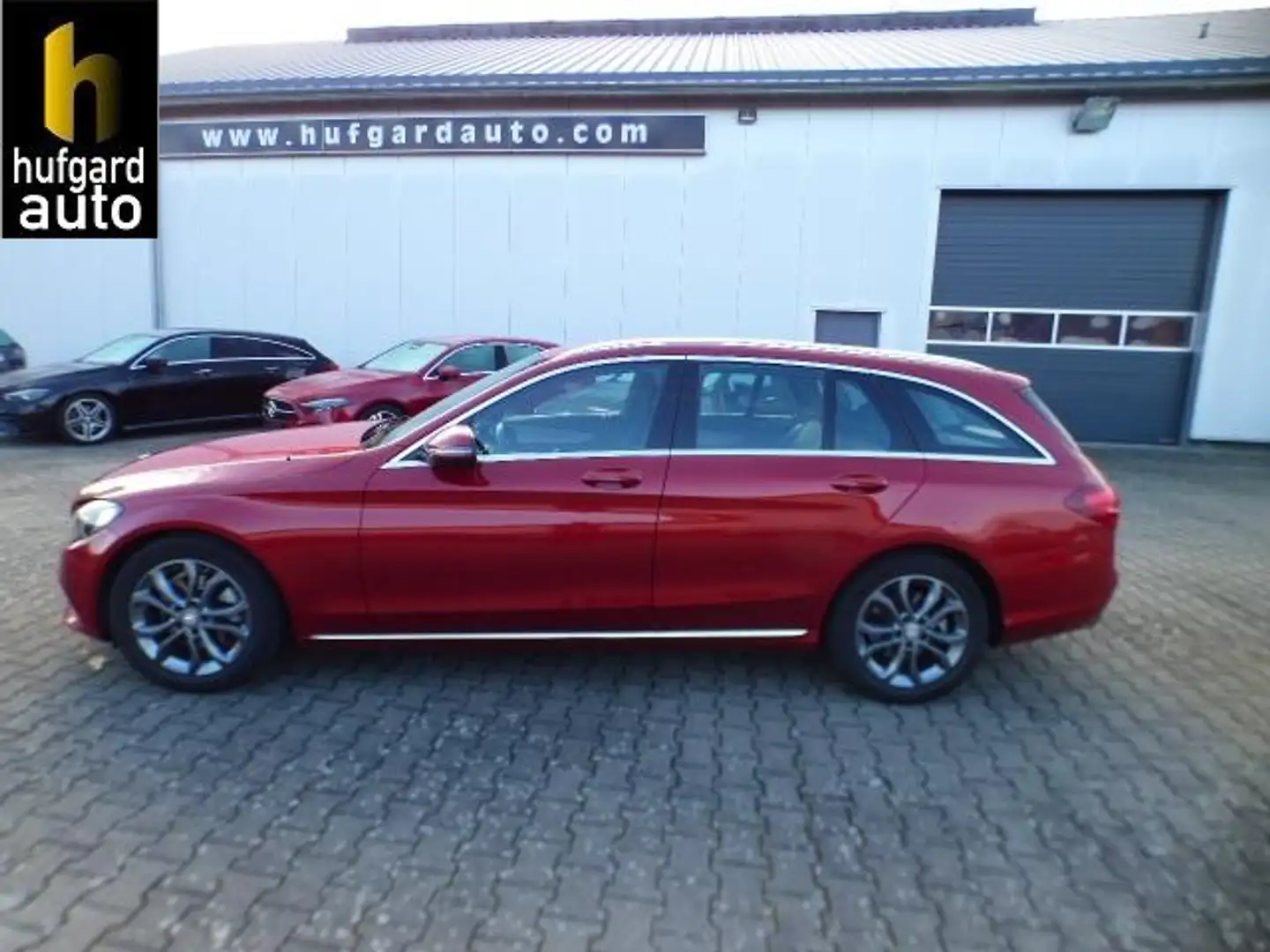 Mercedes-Benz C 200 T-Modell T Avantgarde Navi Comand Collisions As... Rouge - 1