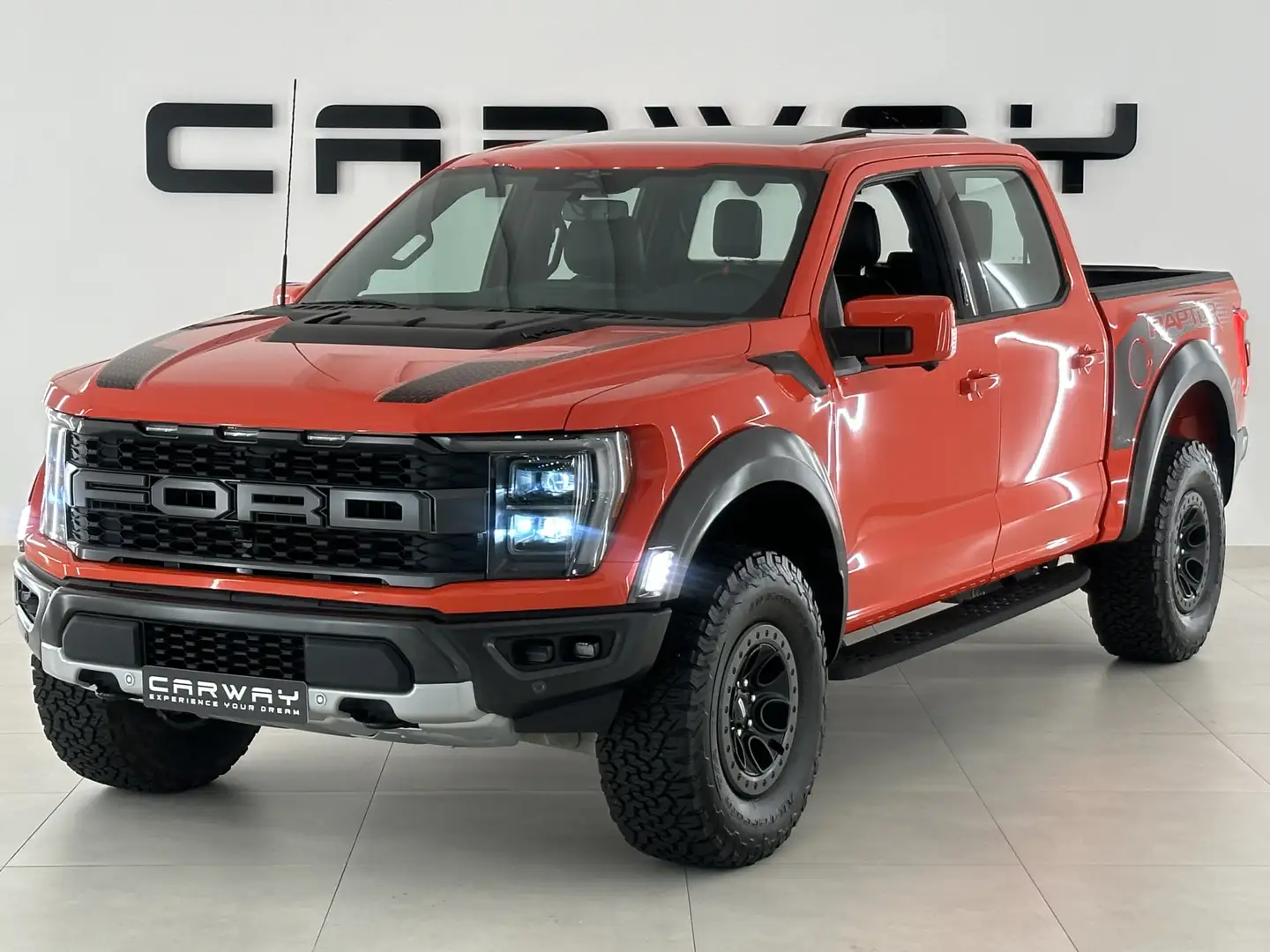 Ford F 150 Raptor Full-options !! BPM-VRIJ!! Naranja - 1