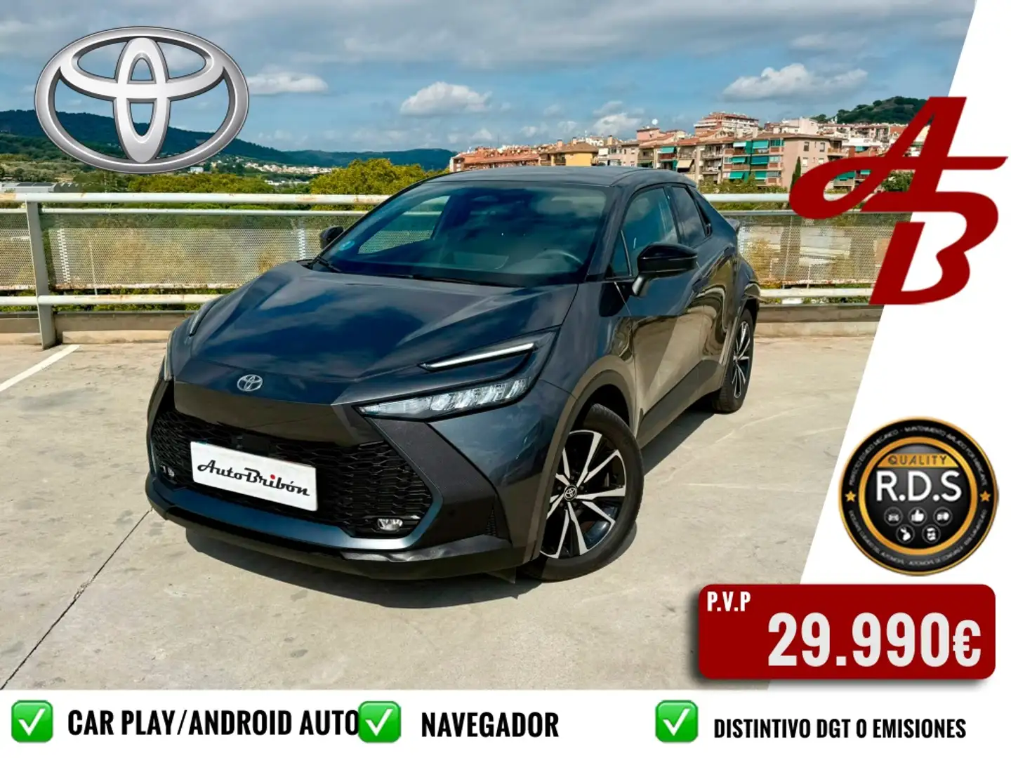 Toyota C-HR 220PH Advance Grijs - 1