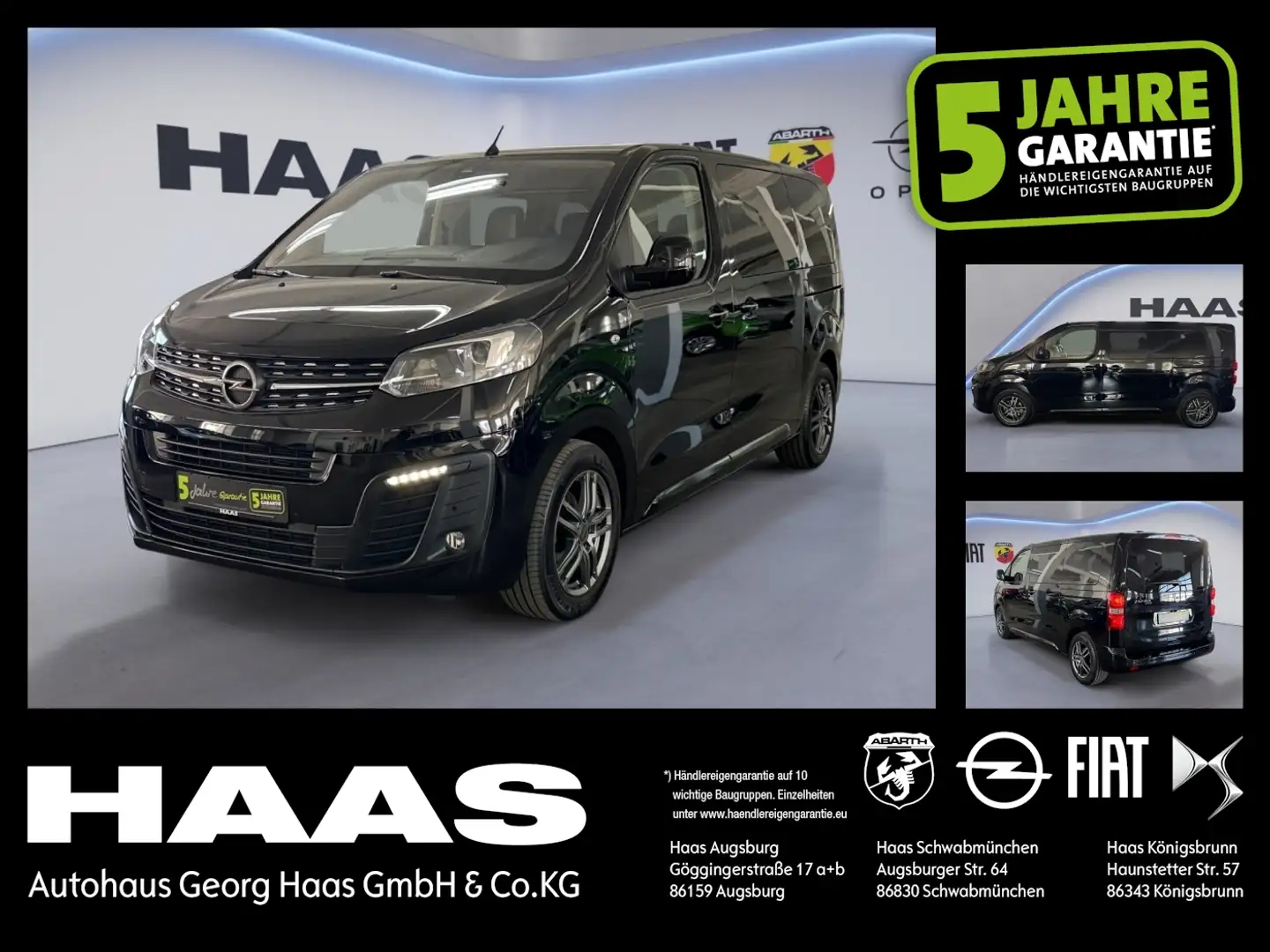 Opel Zafira Life 2.0 D Klimaautomatik Sitzmassage Nero - 1