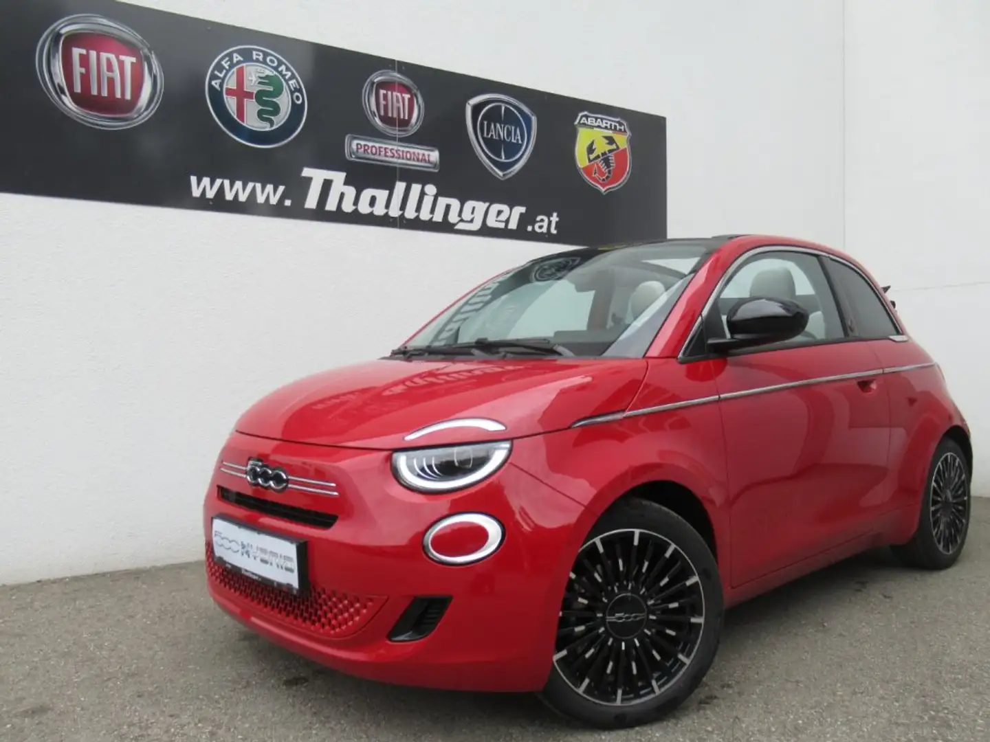 Fiat 500C HY CABRIO LA PRIMA **TOP AUSSTATTUNG** Weiß - 2
