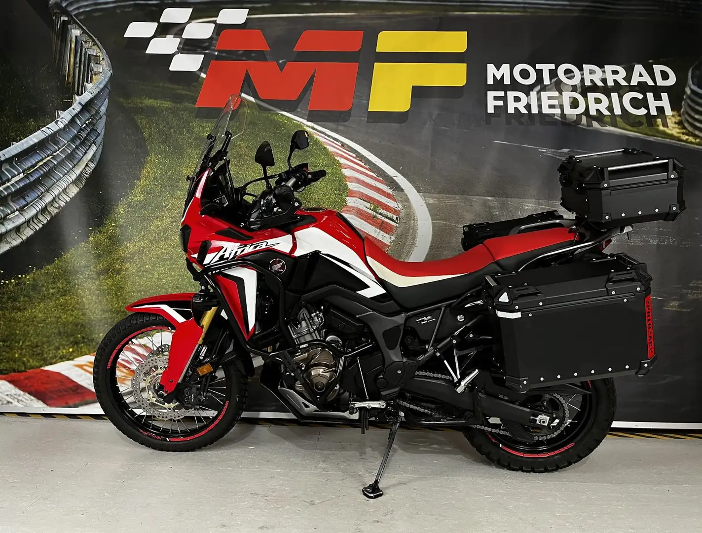 Honda CRF 1000 AFRICA TWIN [MEGA ZUBEHÖR] Roşu - 2