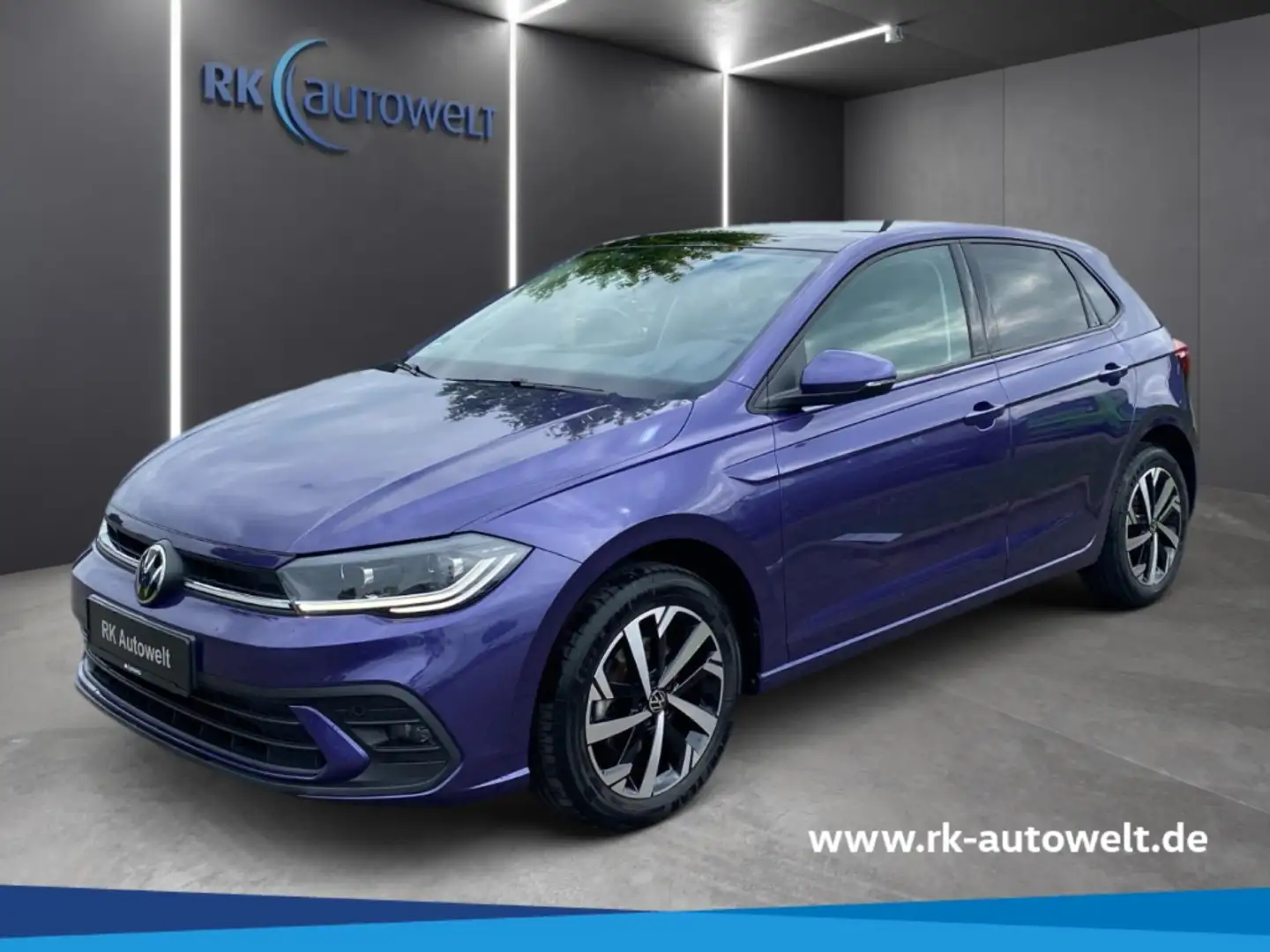 Volkswagen Polo VI Active 1.0 TSI AHK Panodach Navi Violett - 1