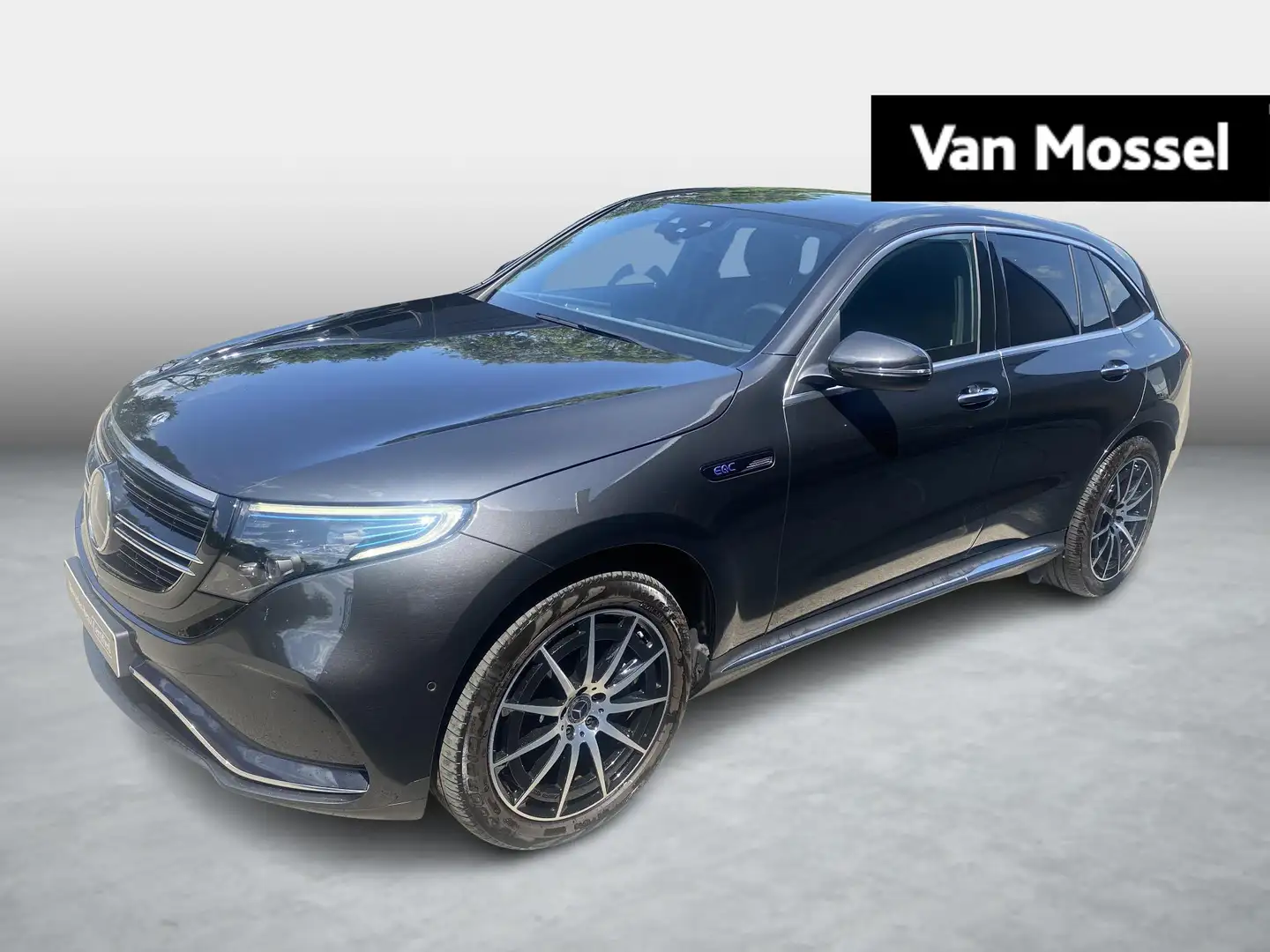 Mercedes-Benz EQC 400 4M AMG LINE + PARKEERSENSOREN + CAMERA + SFEERVERL Grau - 1