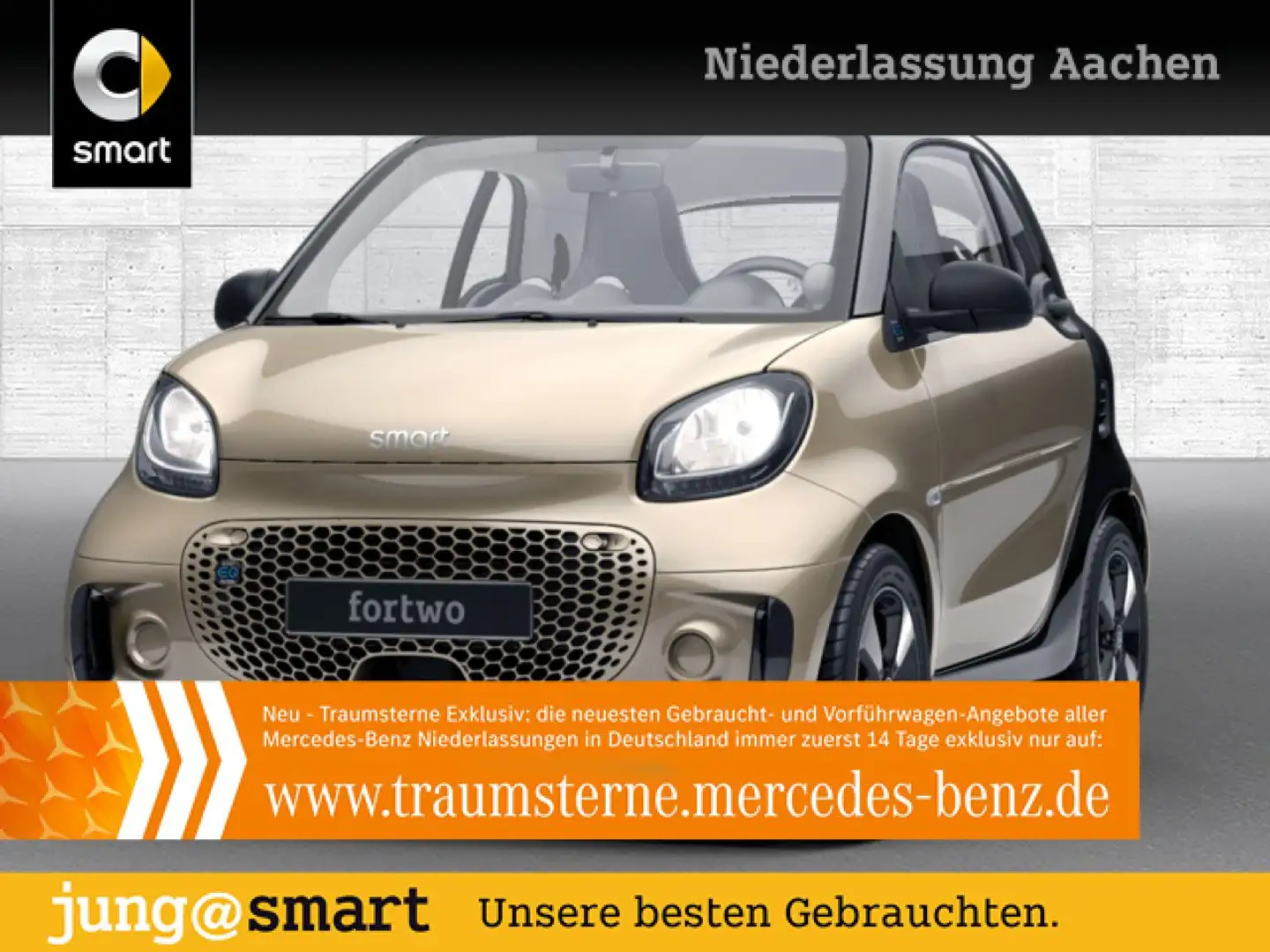 smart forTwo EQ 60kWed passion cool&Audio SHZ Dig Radio Beige - 1