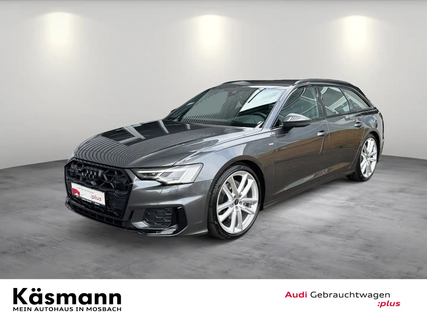 Audi A6 S line 50TDI qu MATRIX AHK HUD LUFT 360 Grau - 2